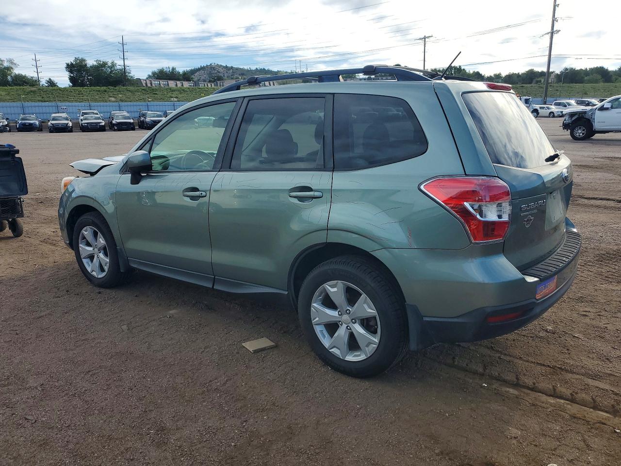 2015 Subaru Forester 2.5i Premium Green vin: JF2SJADC2FH556693