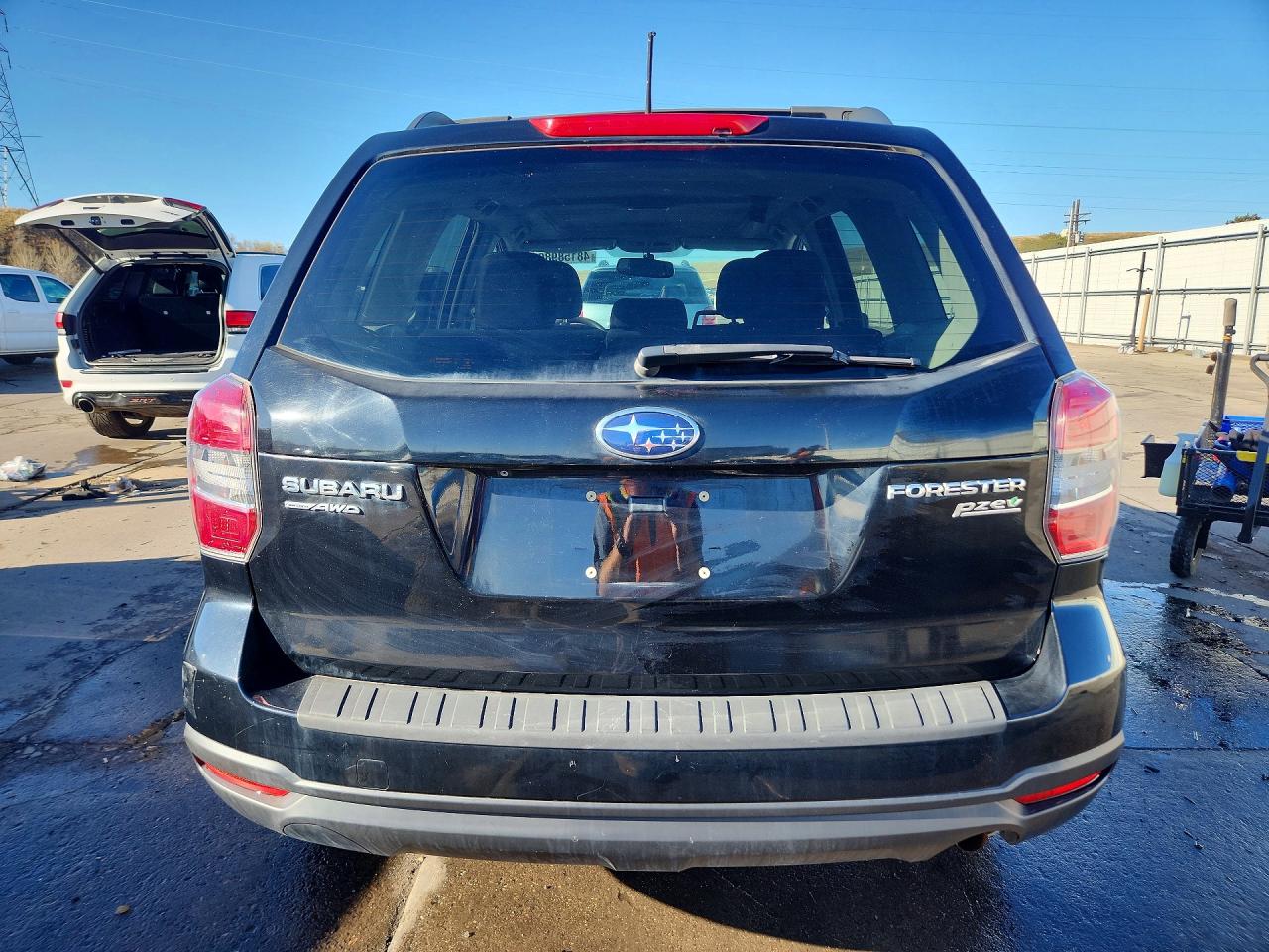2015 Subaru Forester 2.5i Premium Black vin: JF2SJADC2FH568746