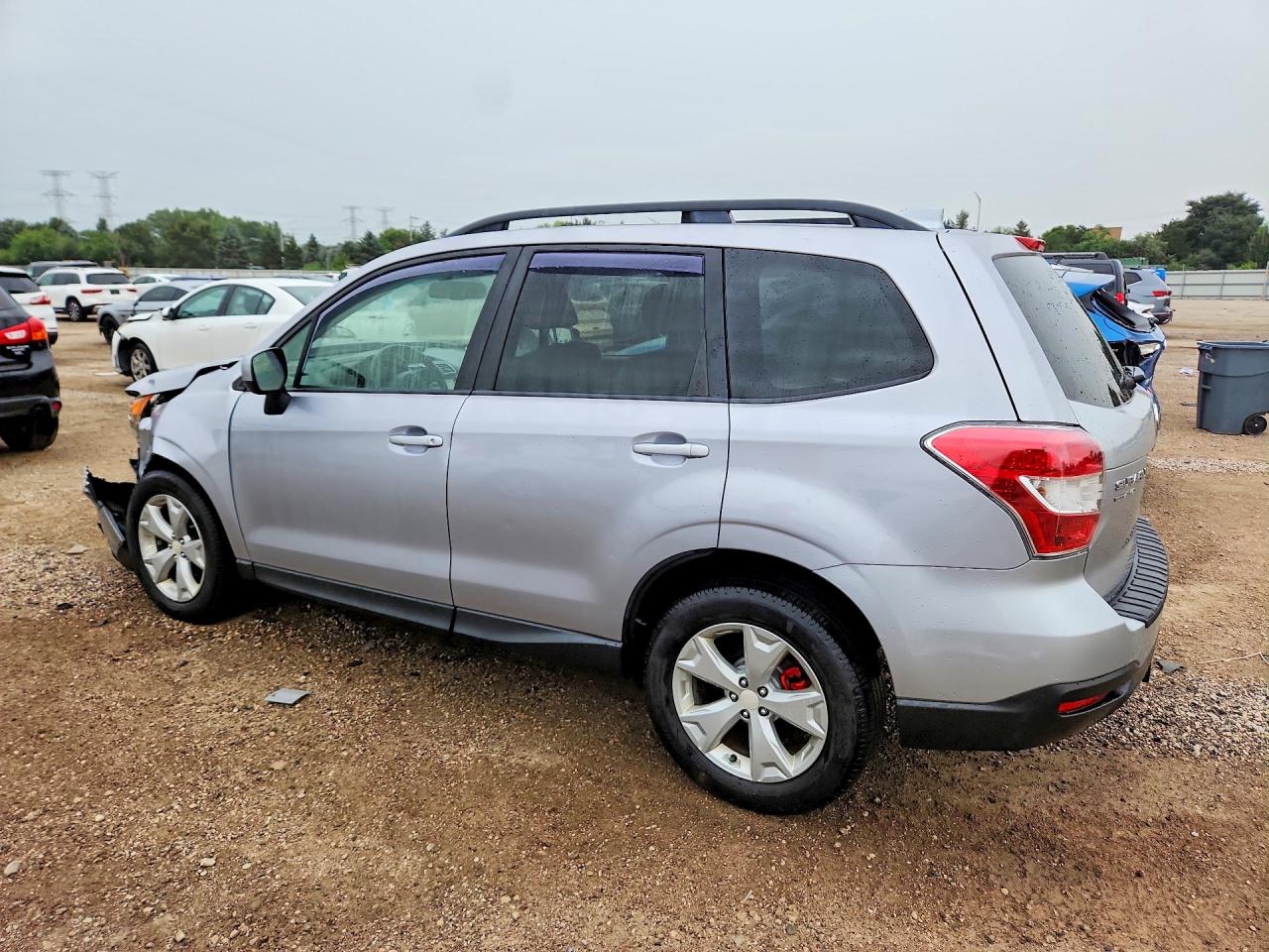 2016 Subaru Forester 2.5i Premium Silver vin: JF2SJADC2GH405368