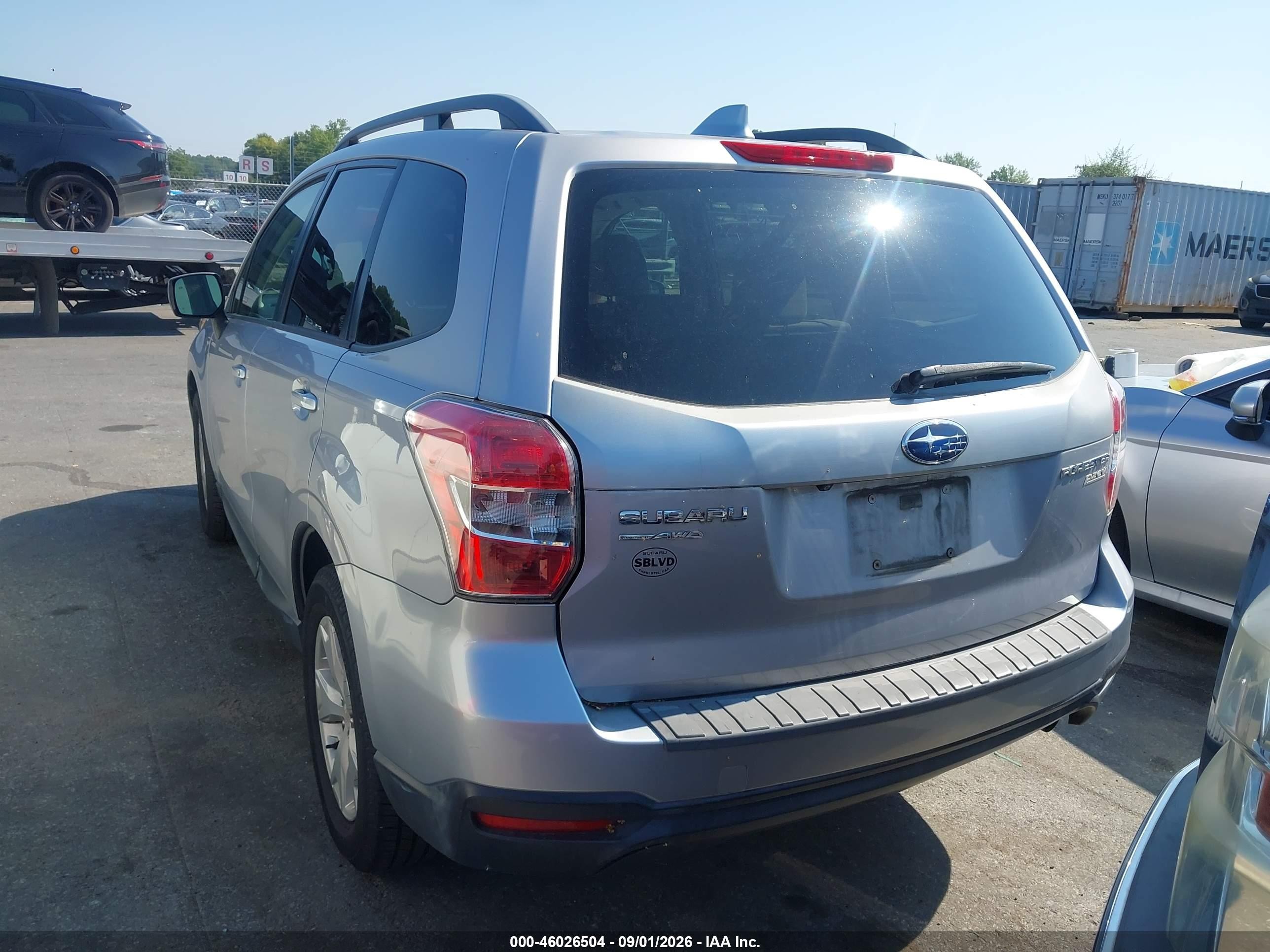 2016 Subaru Forester 2.5i Premium Серебряный vin: JF2SJADC2GH528670