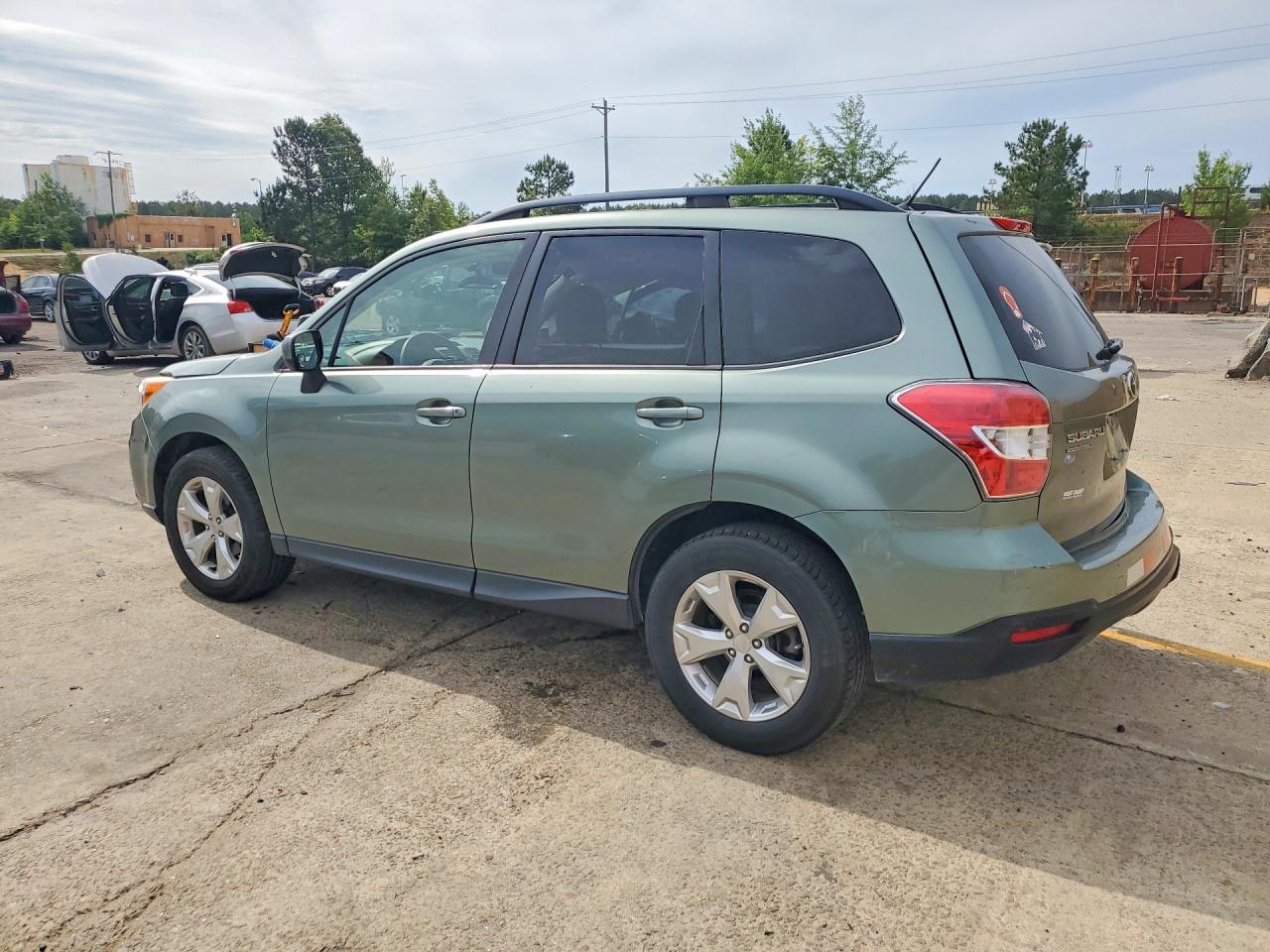 2014 Subaru Forester 2.5i Premium Green vin: JF2SJADC3EH424606
