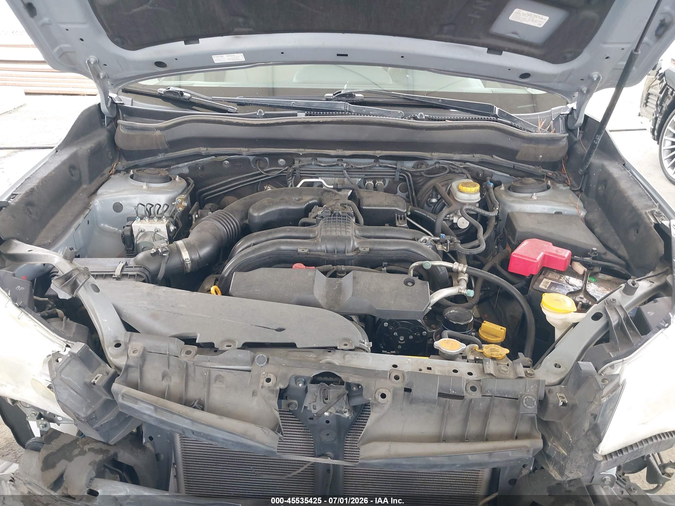 2015 Subaru Forester 2.5i Premium Серый vin: JF2SJADC3FH440399