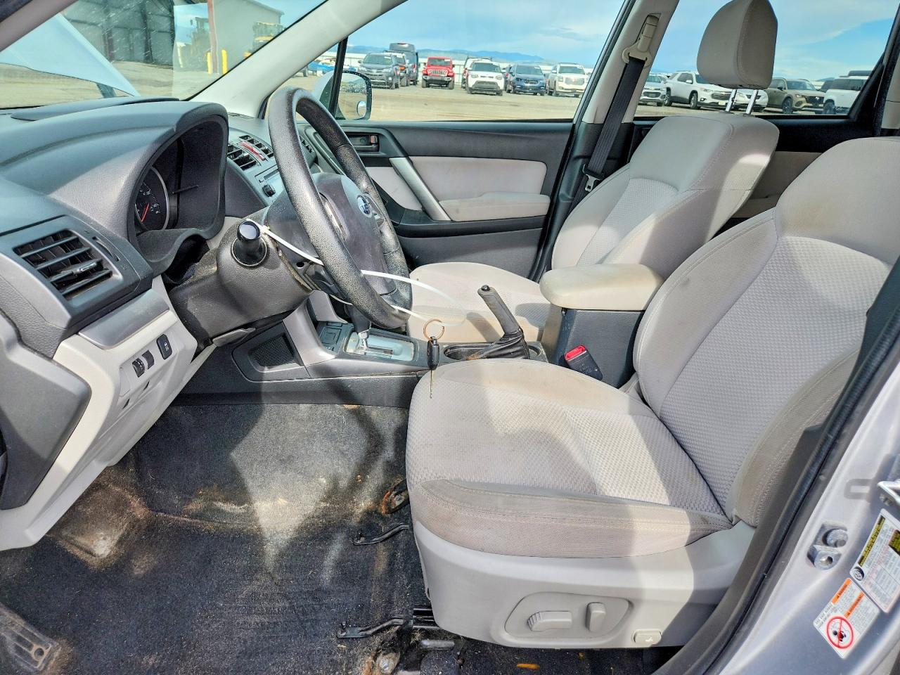 2015 Subaru Forester 2.5i Premium Silver vin: JF2SJADC3FH467747