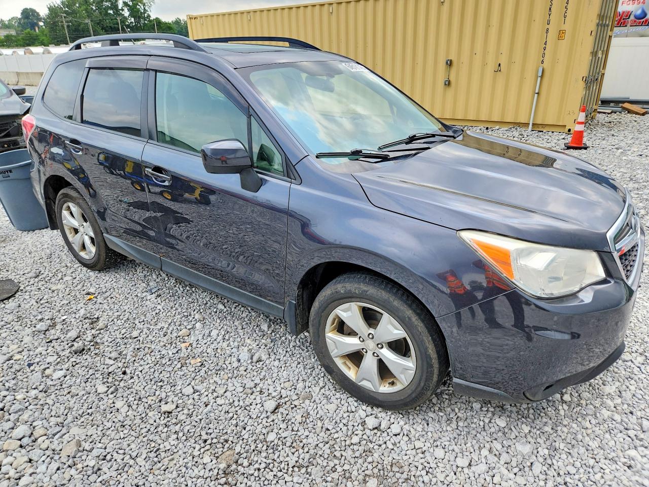 2015 Subaru Forester 2.5i Premium Gray vin: JF2SJADC3FH484256