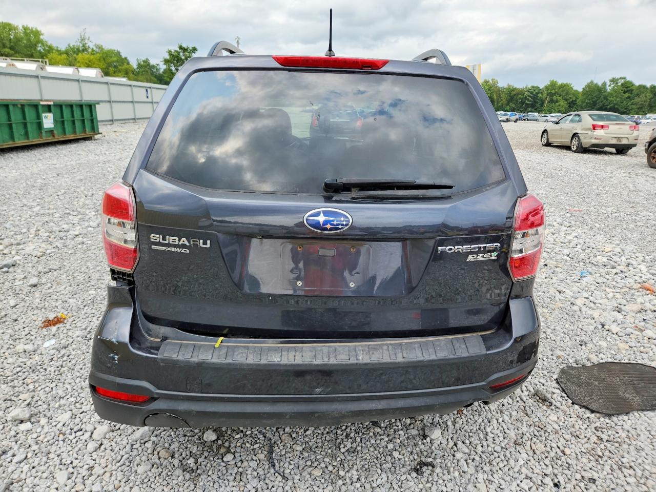 2015 Subaru Forester 2.5i Premium Gray vin: JF2SJADC3FH484256