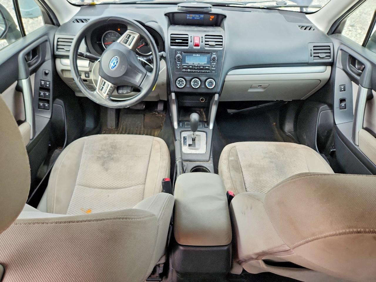 2015 Subaru Forester 2.5i Premium Gray vin: JF2SJADC3FH484256