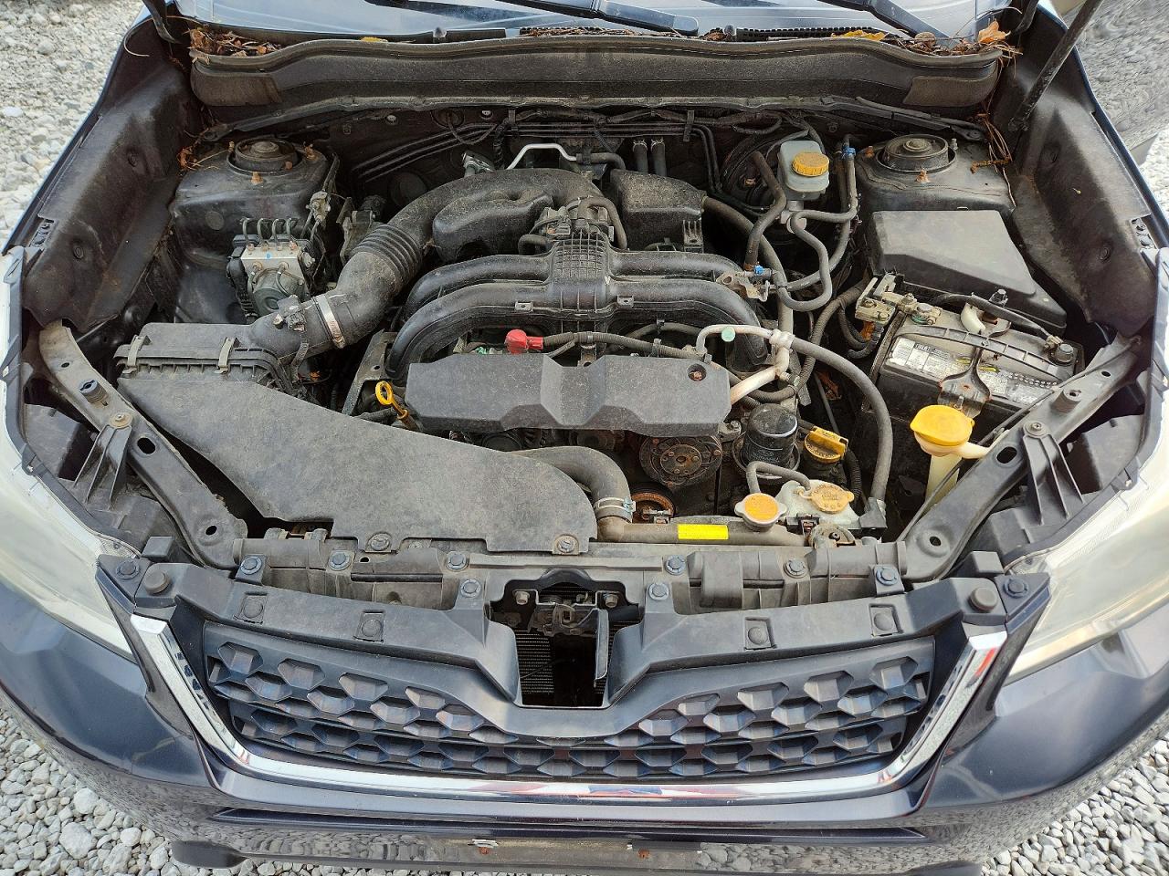 2015 Subaru Forester 2.5i Premium Gray vin: JF2SJADC3FH484256