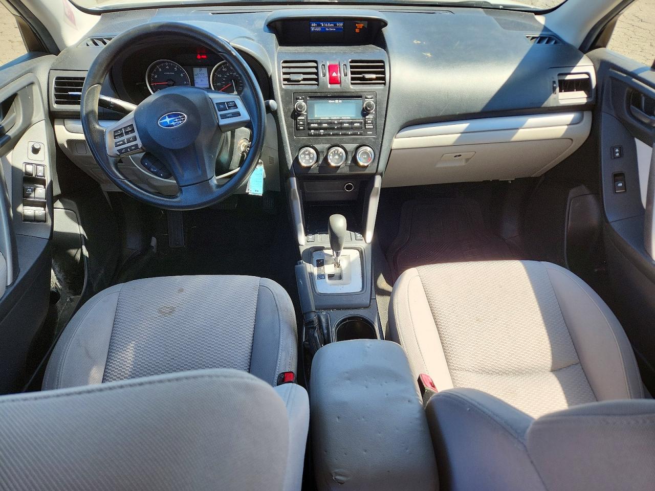 2015 Subaru Forester 2.5i Premium White vin: JF2SJADC3FH492244