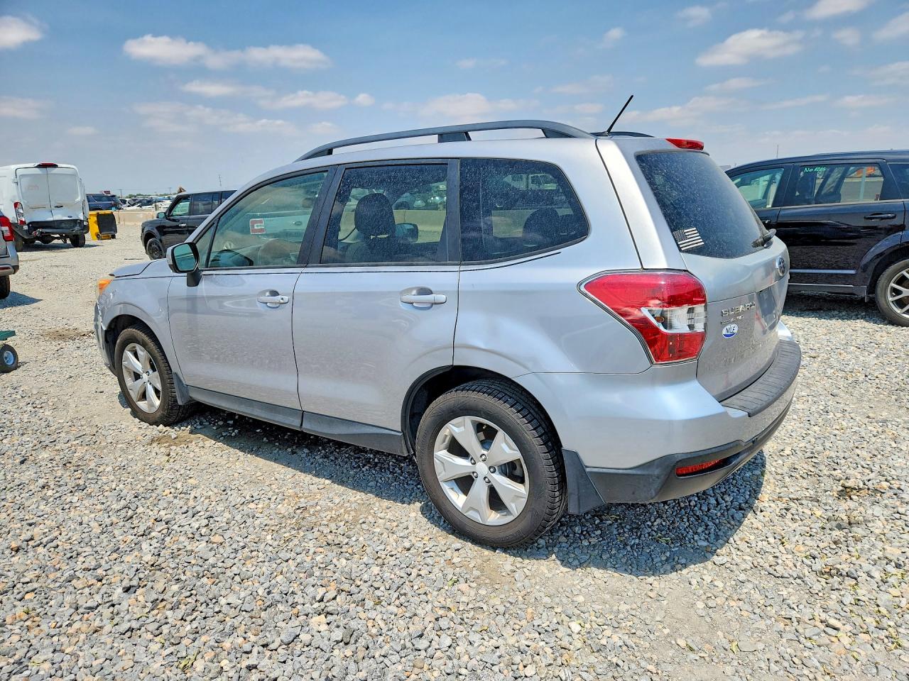 2015 Subaru Forester 2.5i Premium Silver vin: JF2SJADC3FH502979
