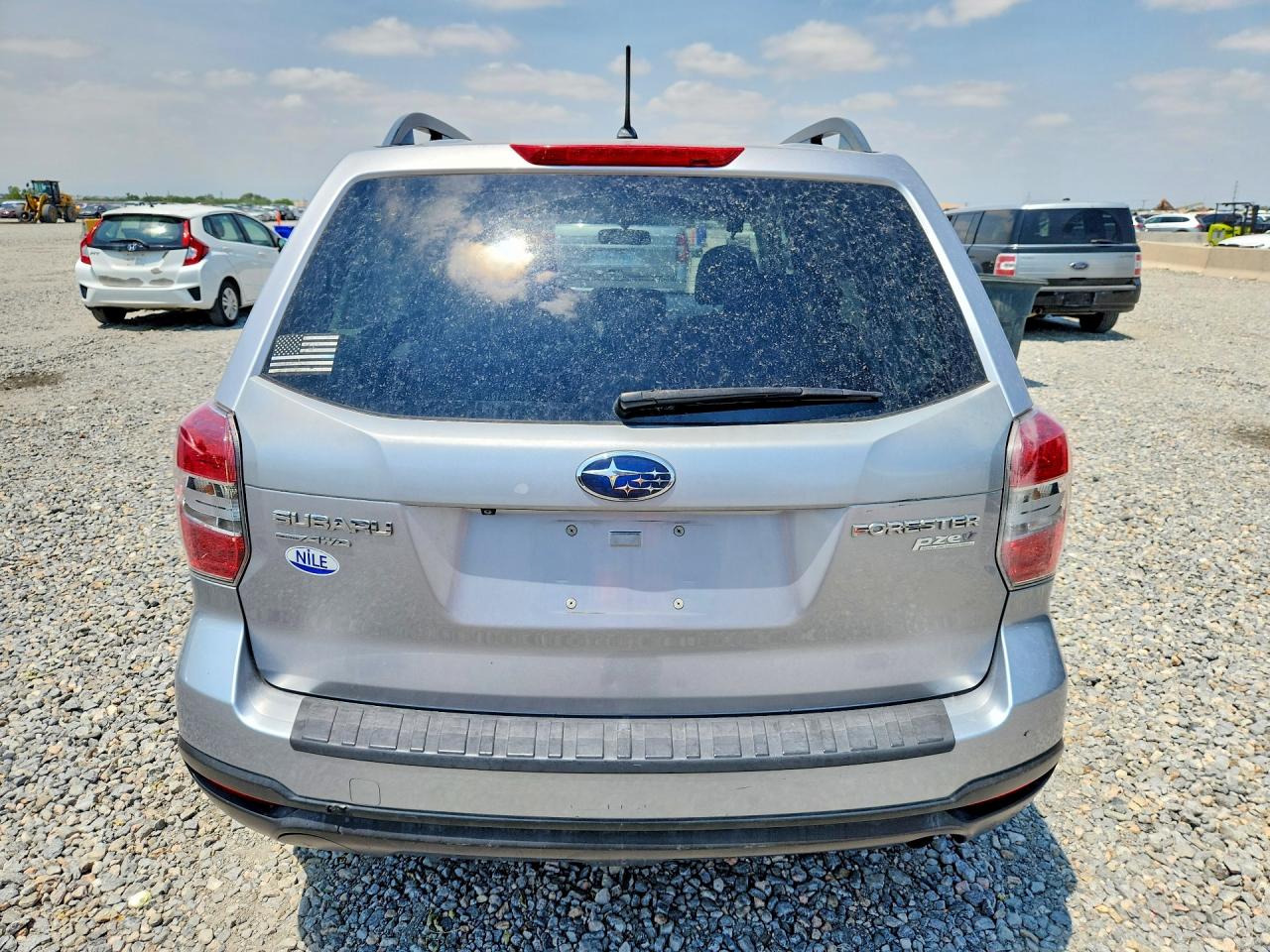 2015 Subaru Forester 2.5i Premium Silver vin: JF2SJADC3FH502979