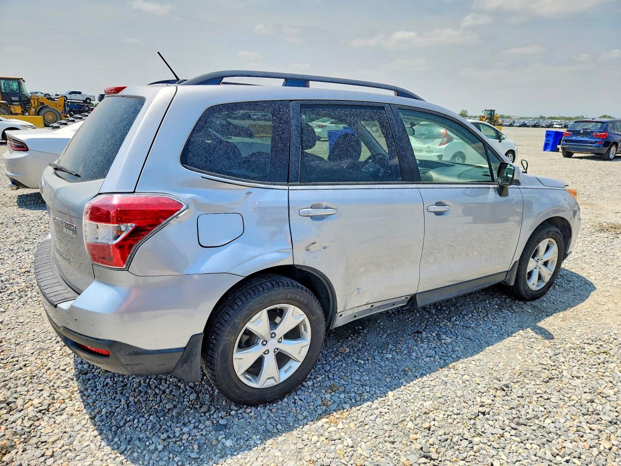 2015 Subaru Forester 2.5i Premium Silver vin: JF2SJADC3FH502979