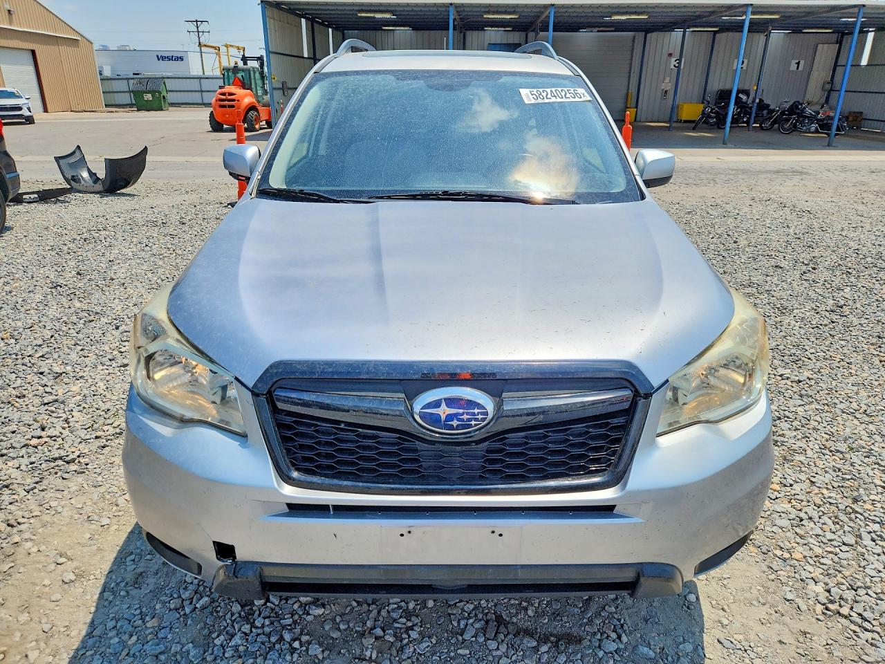 2015 Subaru Forester 2.5i Premium Silver vin: JF2SJADC3FH502979