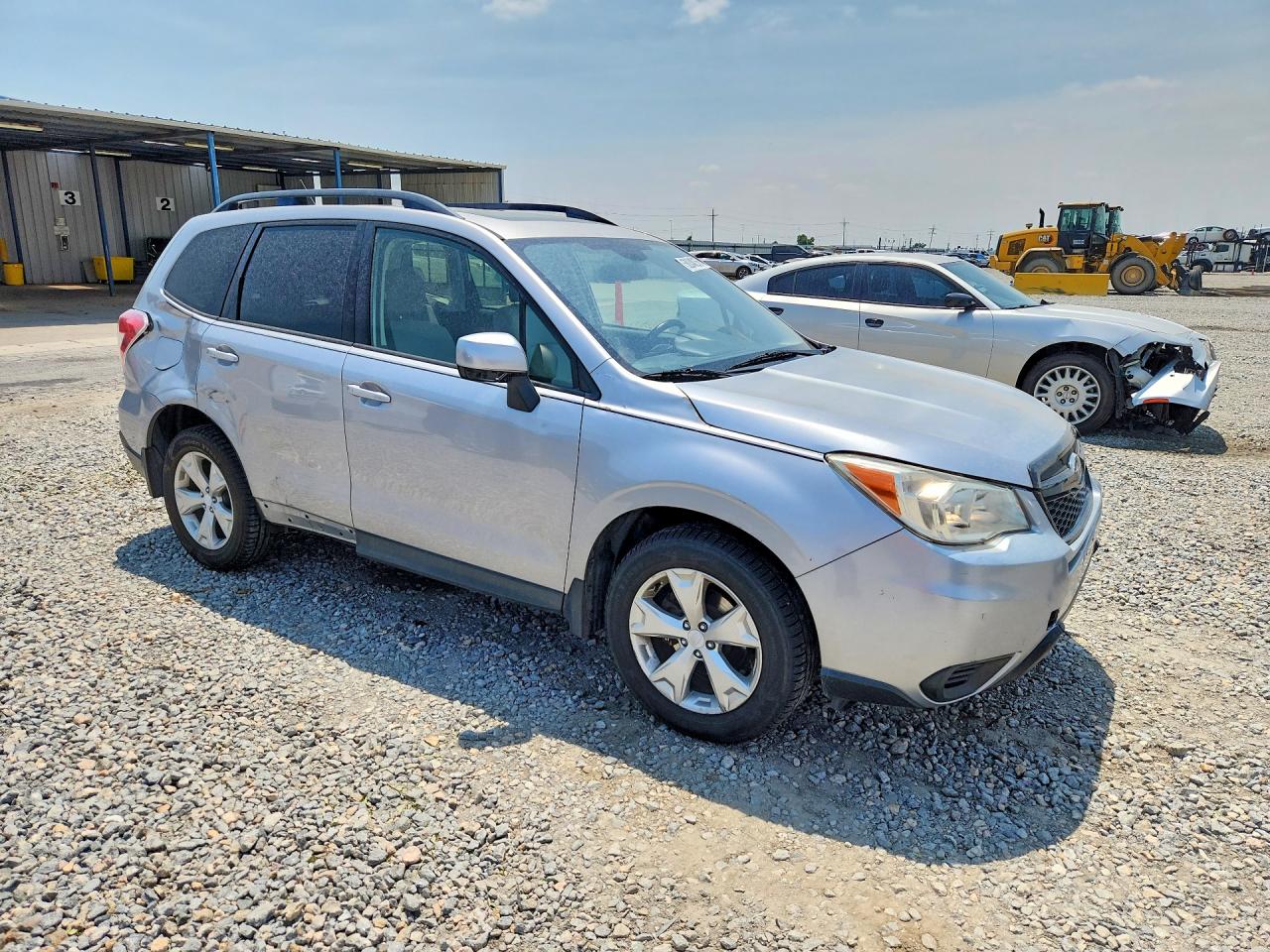 2015 Subaru Forester 2.5i Premium Silver vin: JF2SJADC3FH502979