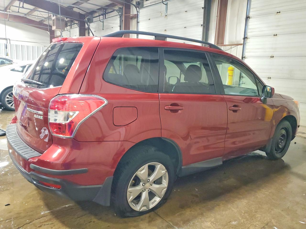 2015 Subaru Forester 2.5i Premium Maroon vin: JF2SJADC3FH569758