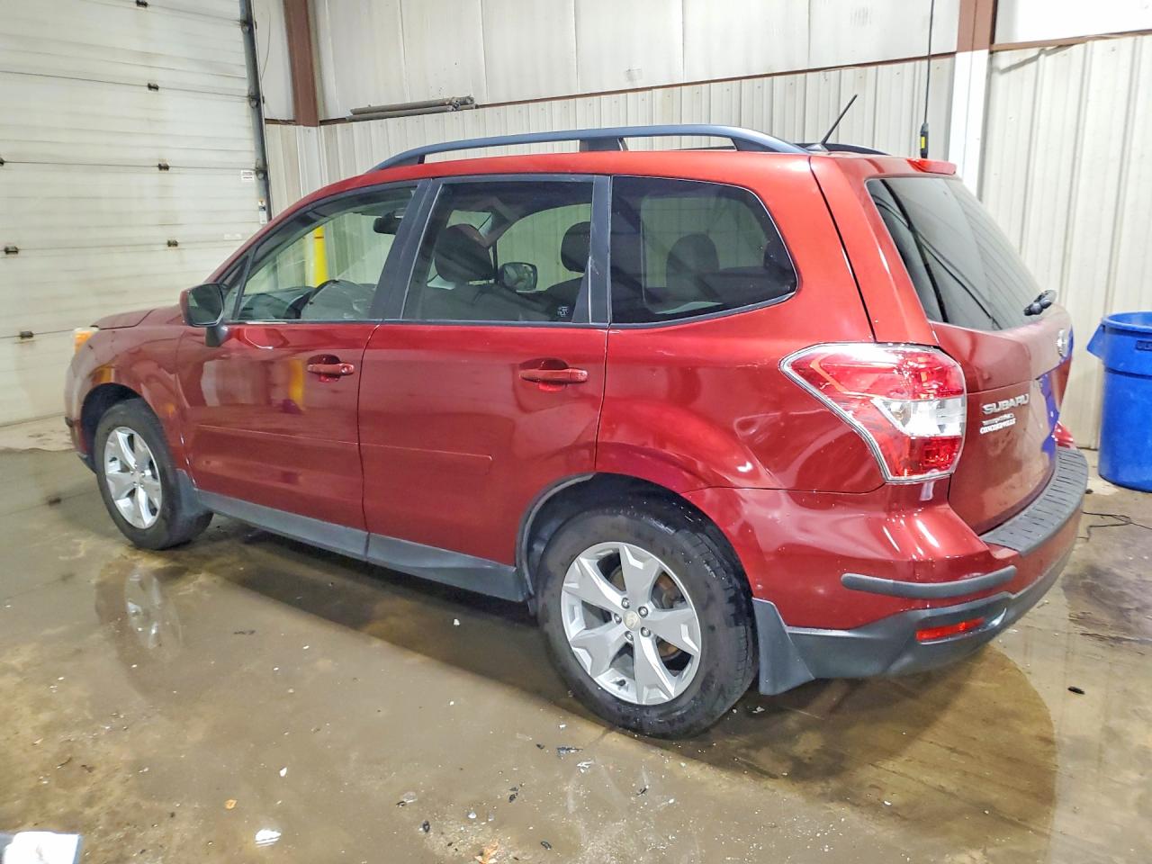 2015 Subaru Forester 2.5i Premium Maroon vin: JF2SJADC3FH569758