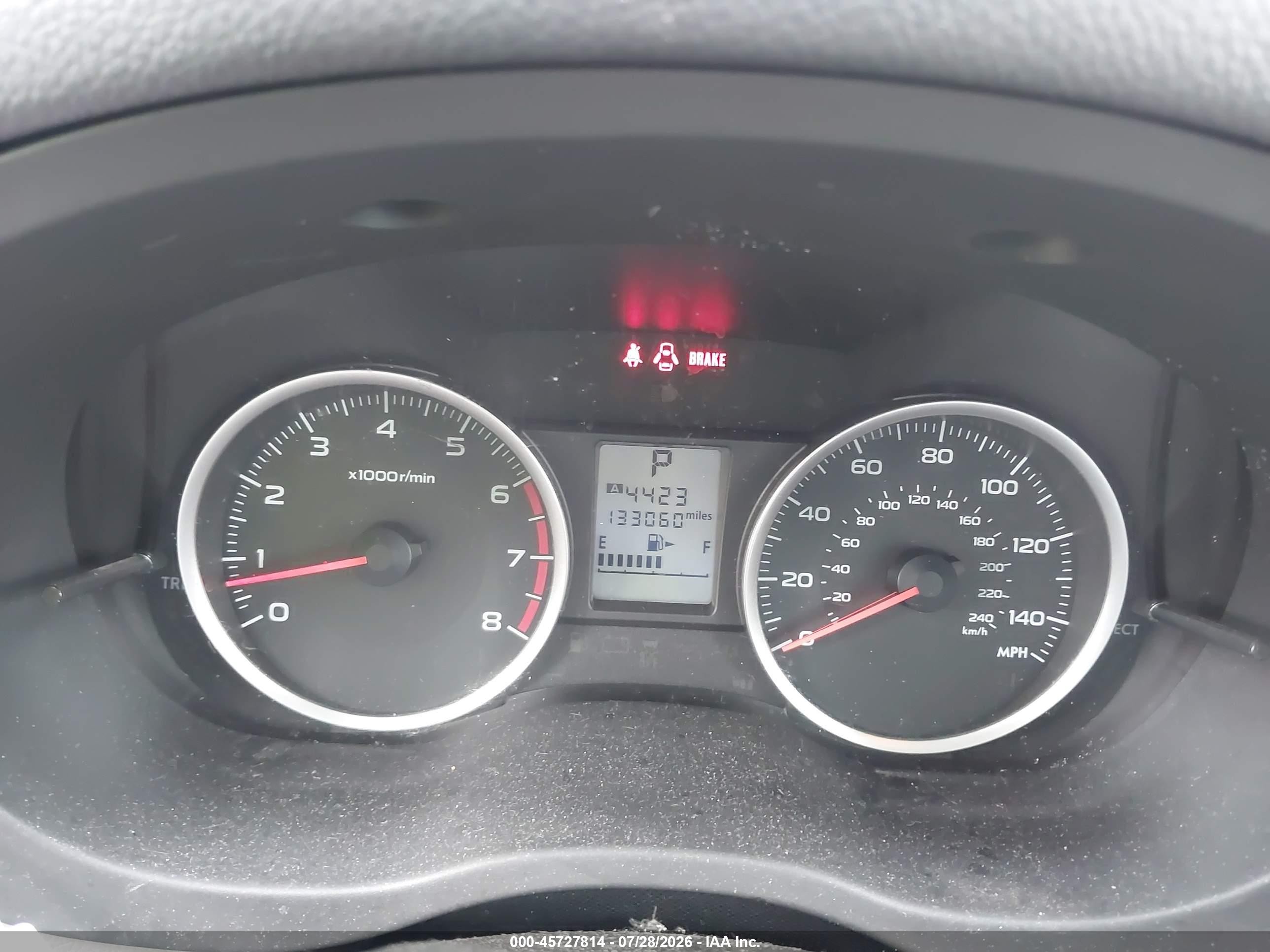 2015 Subaru Forester 2.5i Premium Red vin: JF2SJADC3FH574538