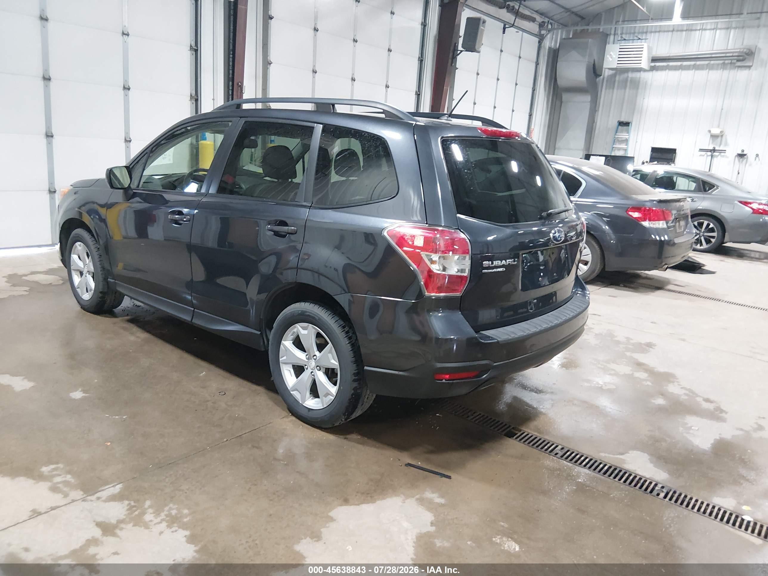 2015 Subaru Forester 2.5i Premium Dark Blue vin: JF2SJADC3FH576287