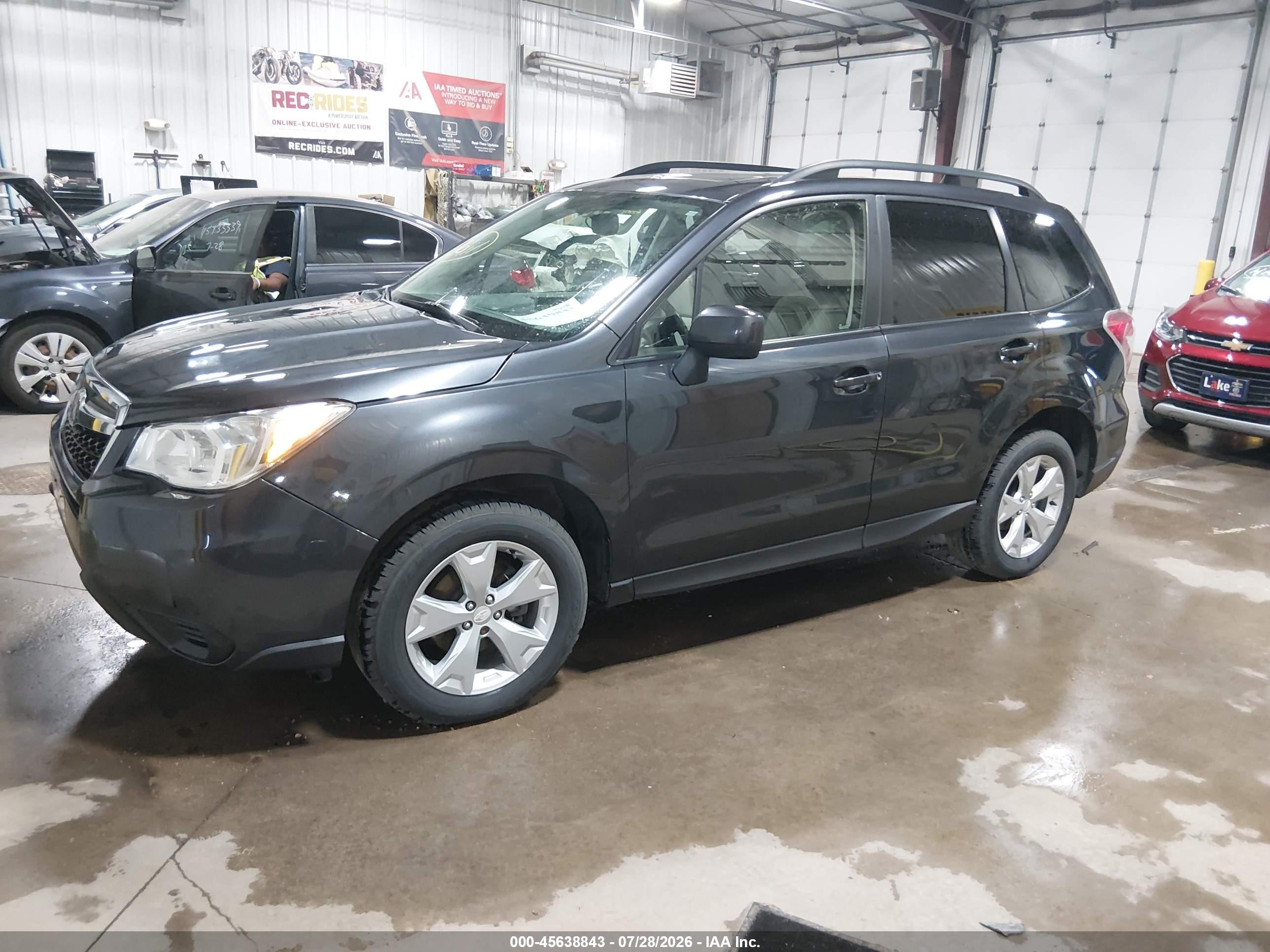 2015 Subaru Forester 2.5i Premium Dark Blue vin: JF2SJADC3FH576287