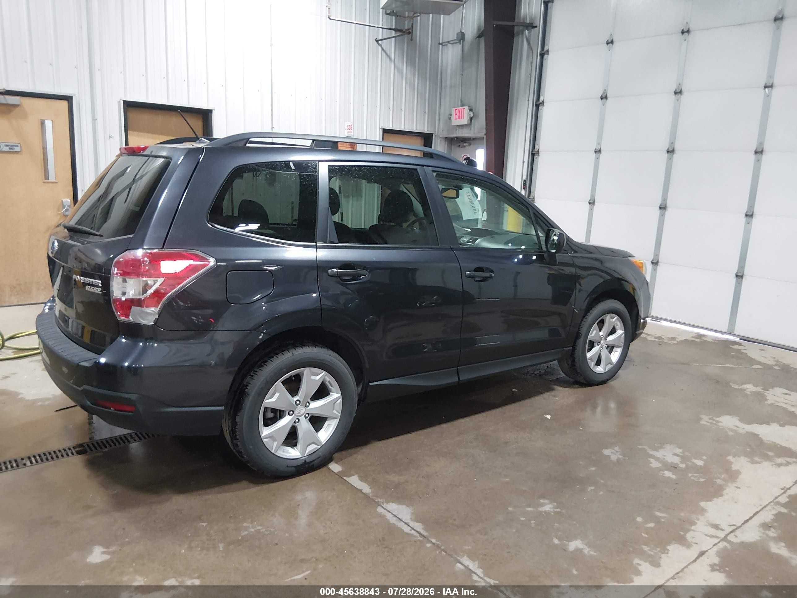2015 Subaru Forester 2.5i Premium Dark Blue vin: JF2SJADC3FH576287