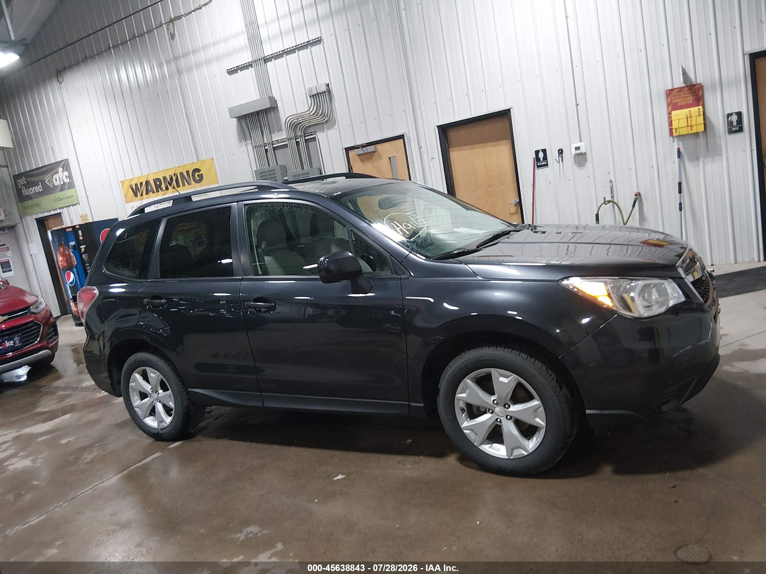 2015 Subaru Forester 2.5i Premium Dark Blue vin: JF2SJADC3FH576287