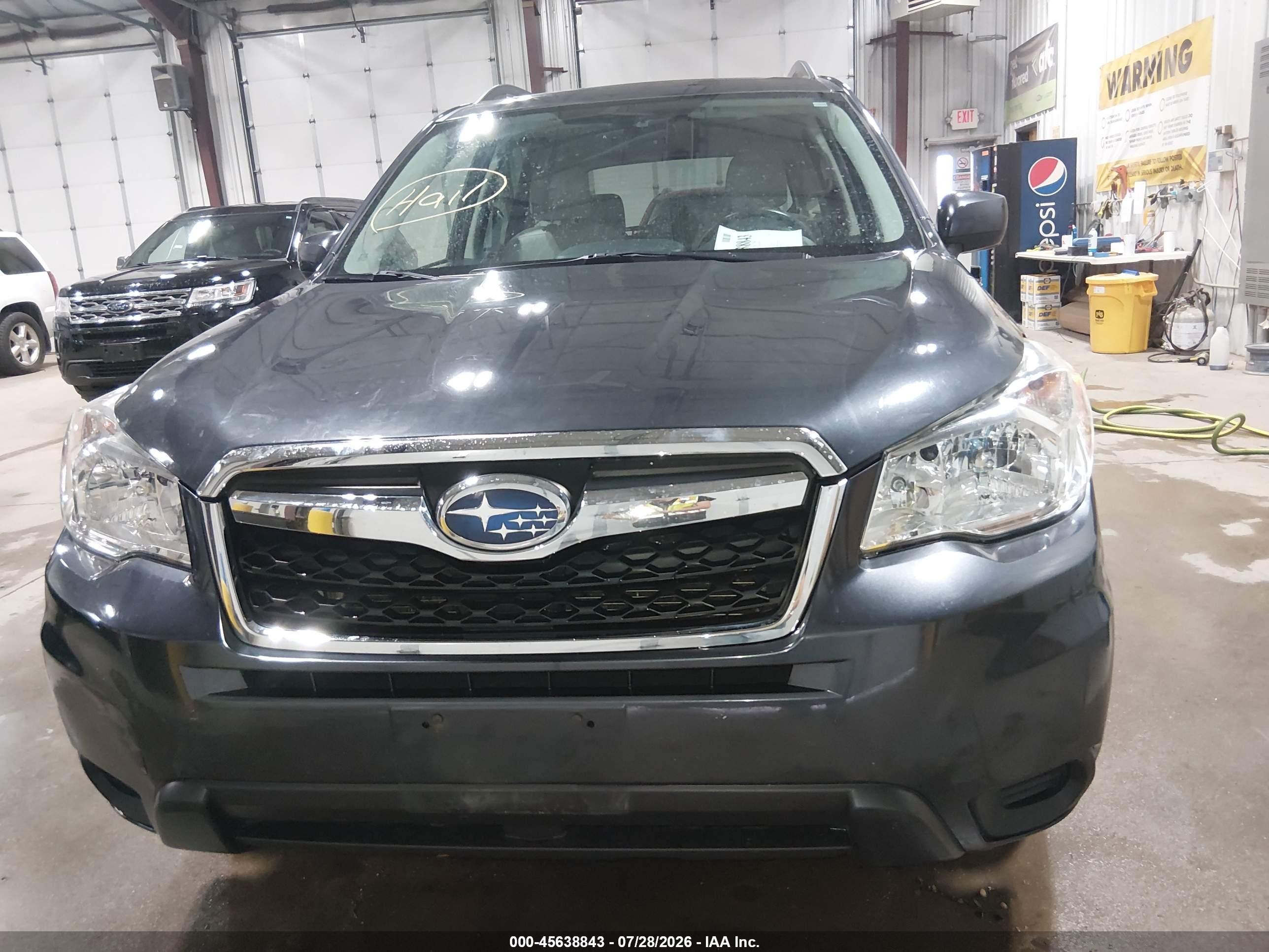 2015 Subaru Forester 2.5i Premium Dark Blue vin: JF2SJADC3FH576287