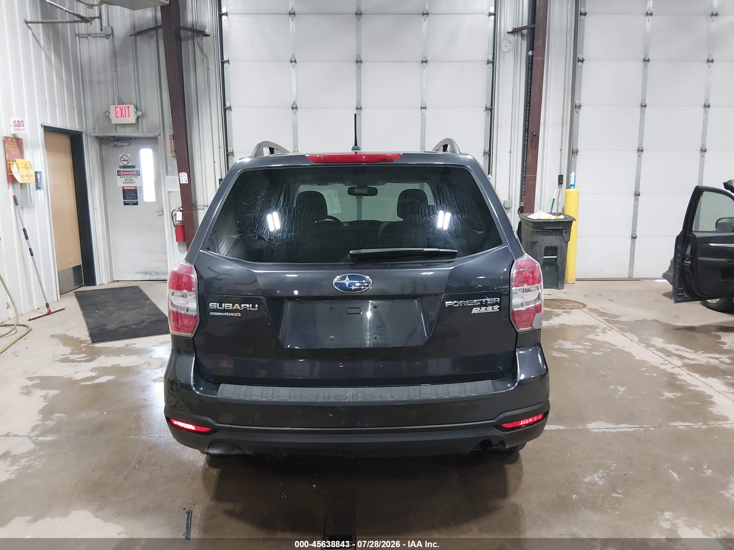 2015 Subaru Forester 2.5i Premium Dark Blue vin: JF2SJADC3FH576287