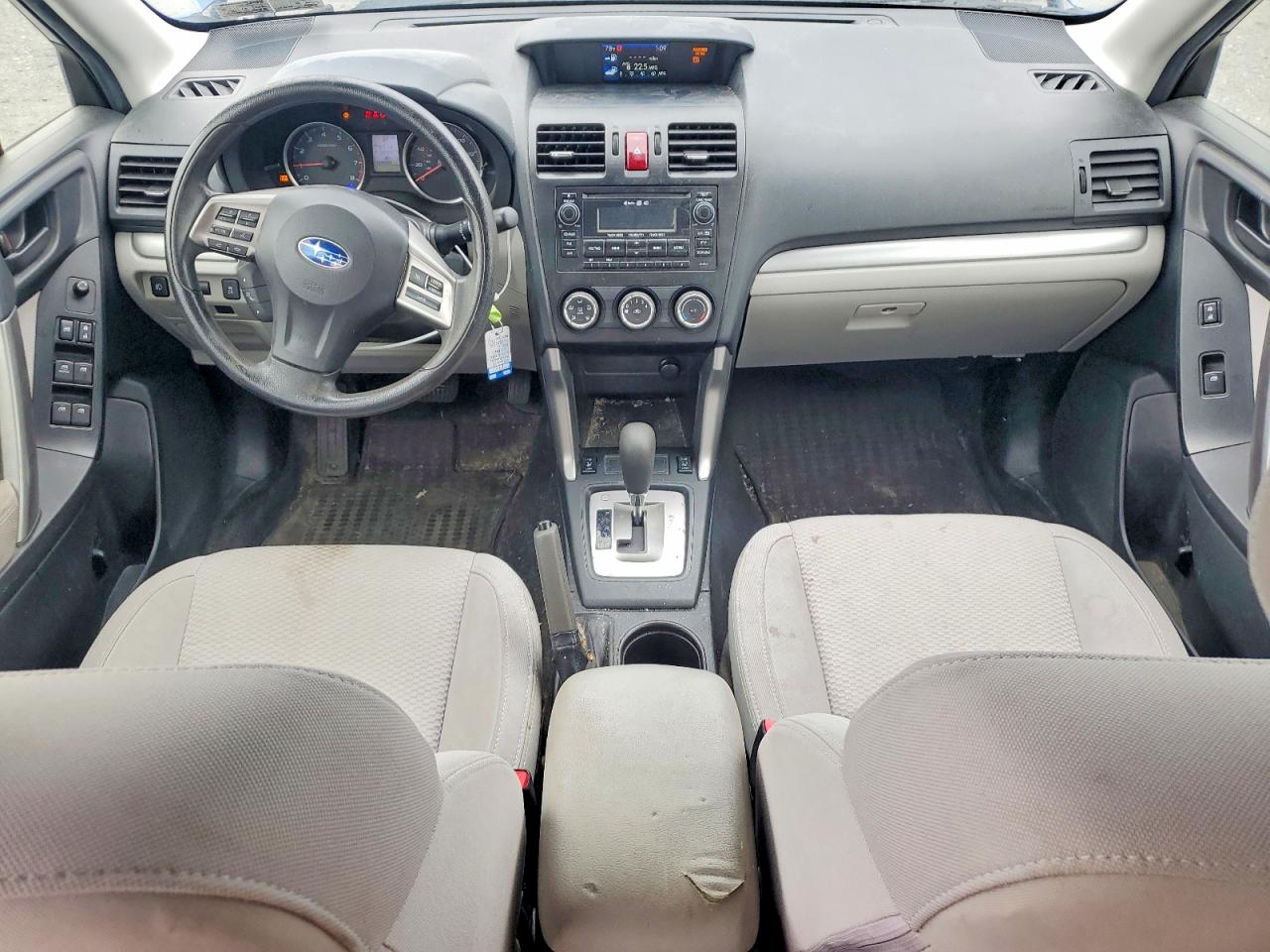 2015 Subaru Forester 2.5i Premium Синий vin: JF2SJADC3FH821525