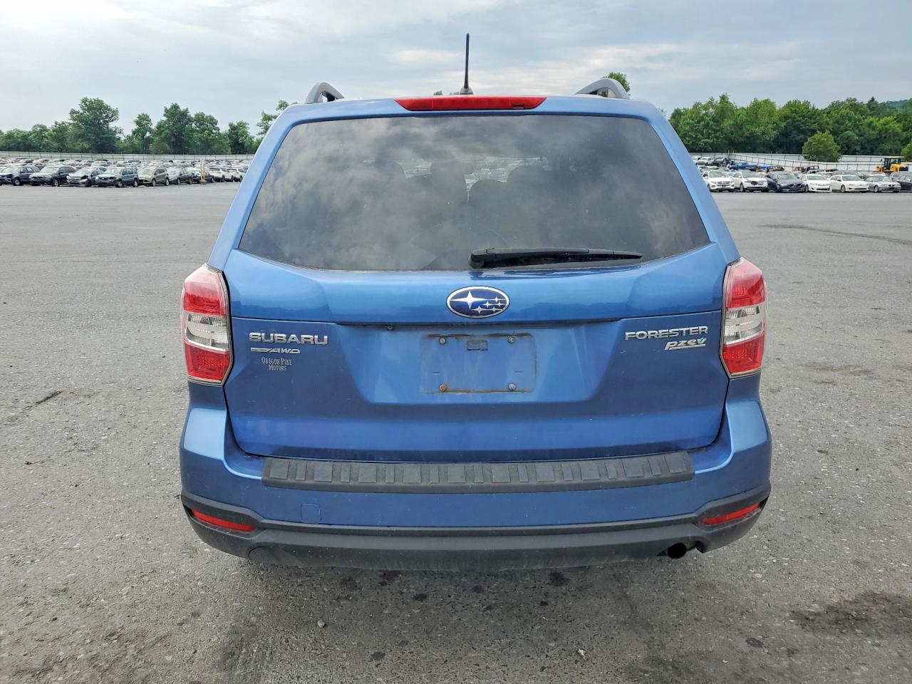 2015 Subaru Forester 2.5i Premium Синий vin: JF2SJADC3FH821525