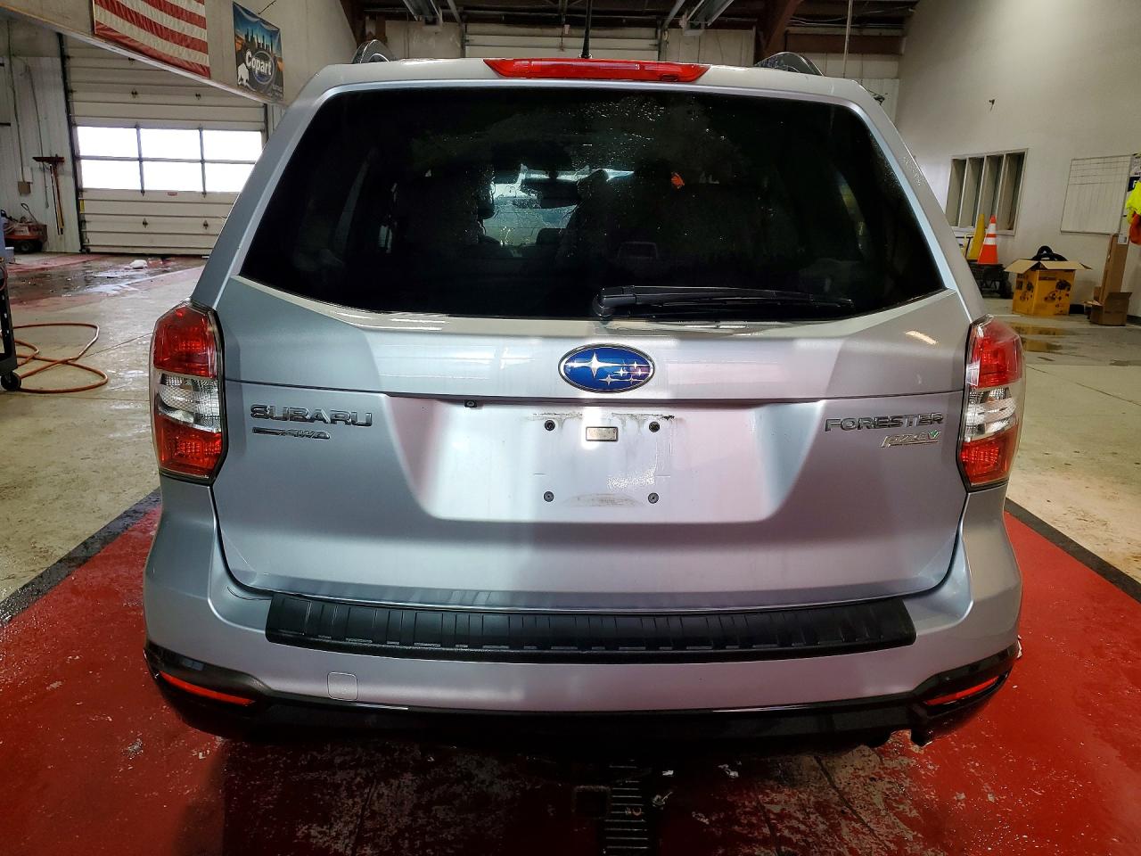 2015 Subaru Forester 2.5i Premium Silver vin: JF2SJADC3FH836896