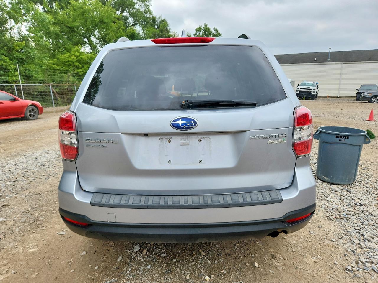 2016 Subaru Forester 2.5i Premium Silver vin: JF2SJADC3GH494464