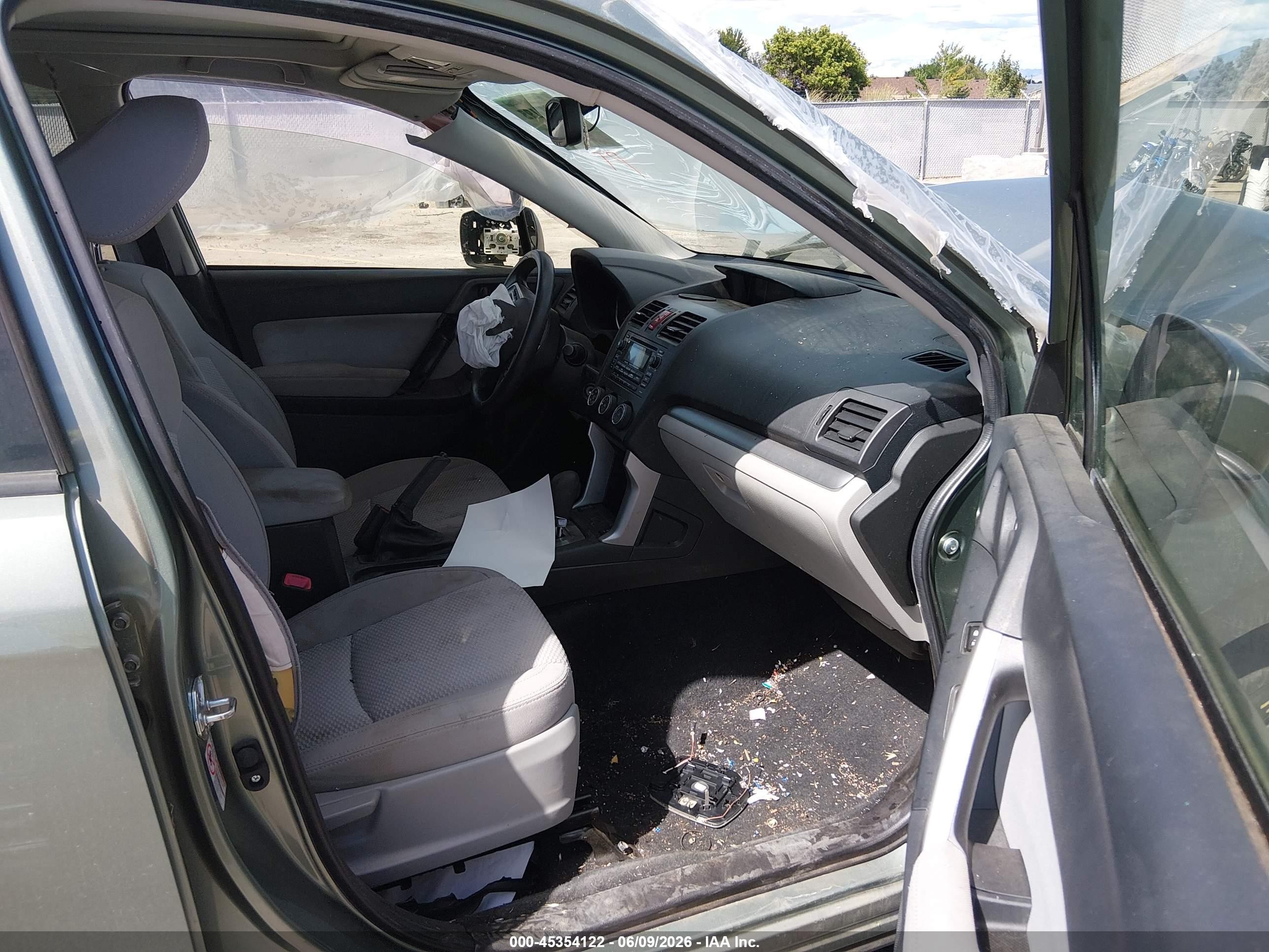 2015 Subaru Forester 2.5i Premium Green vin: JF2SJADC4FH409193