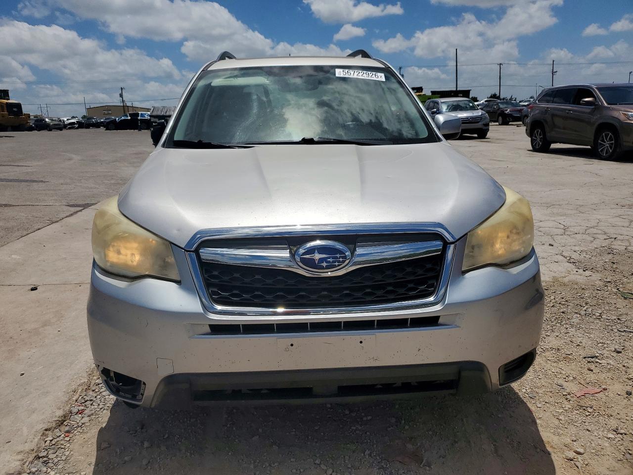 2015 Subaru Forester 2.5i Premium Silver vin: JF2SJADC4FH417052
