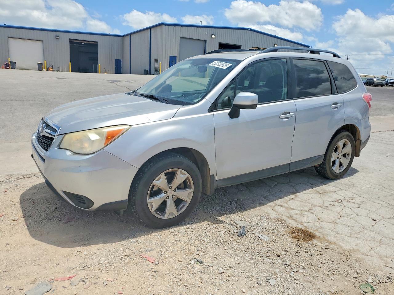 2015 Subaru Forester 2.5i Premium Silver vin: JF2SJADC4FH417052