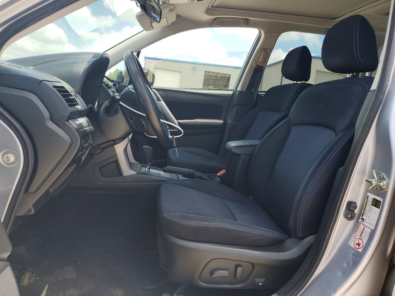 2015 Subaru Forester 2.5i Premium Silver vin: JF2SJADC4FH417052