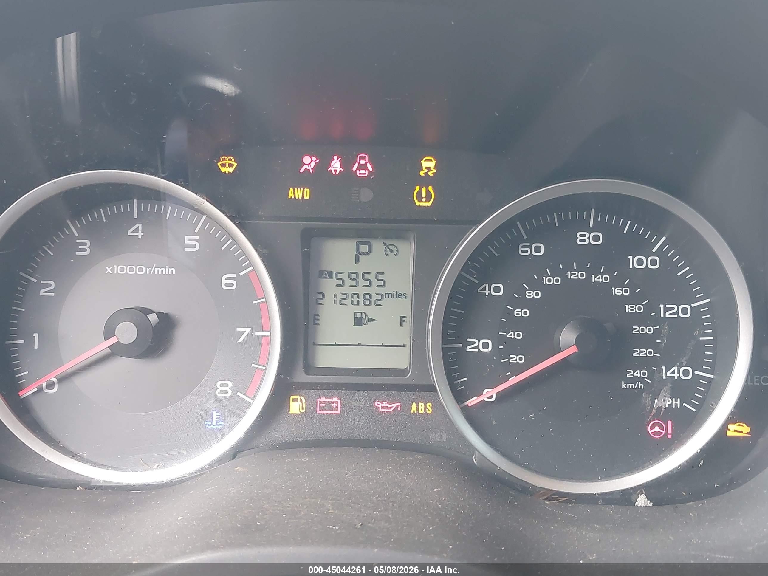 2015 Subaru Forester 2.5i Premium Белый vin: JF2SJADC4FH424194