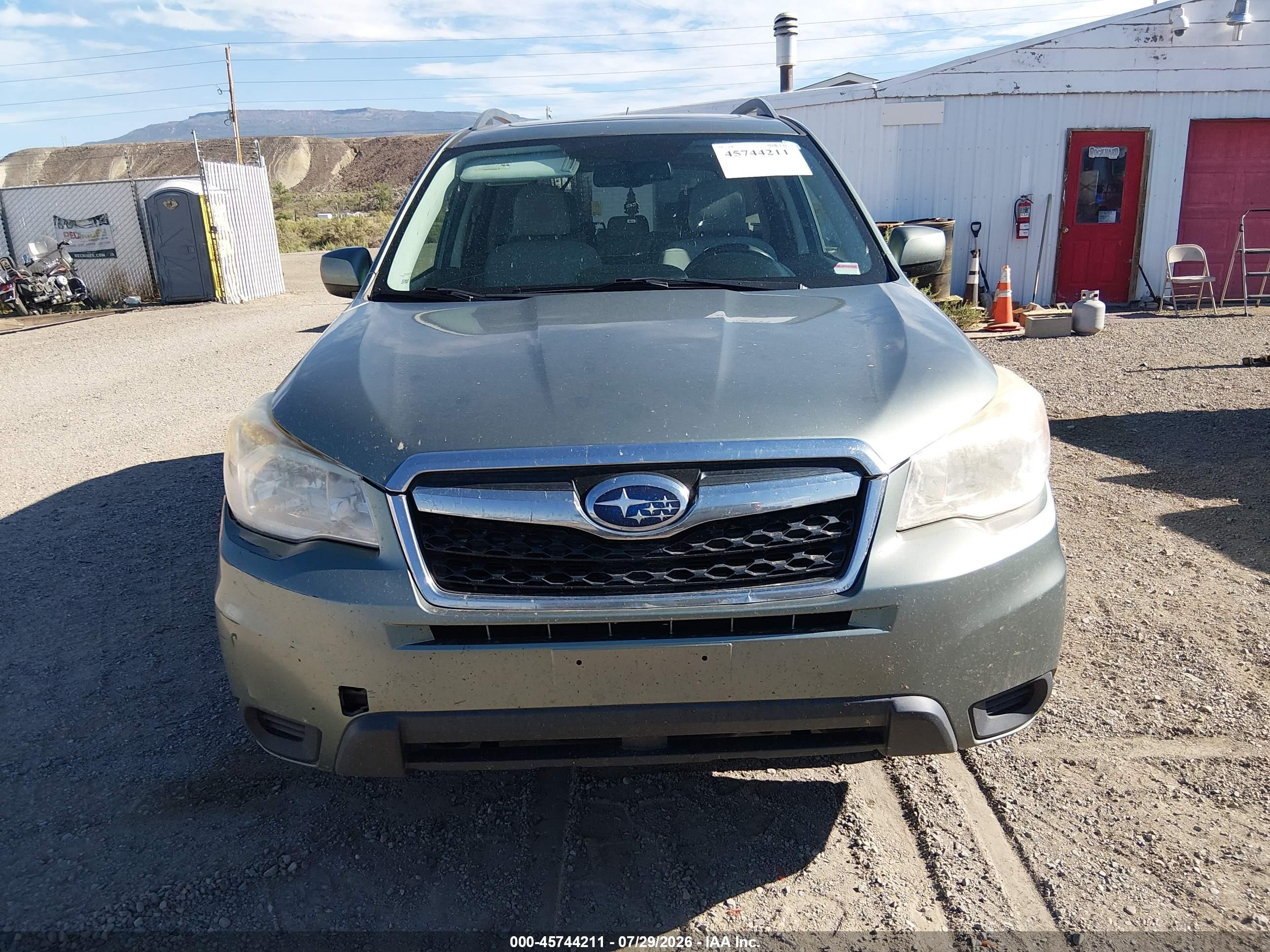 2015 Subaru Forester 2.5i Premium Green vin: JF2SJADC4FH479051