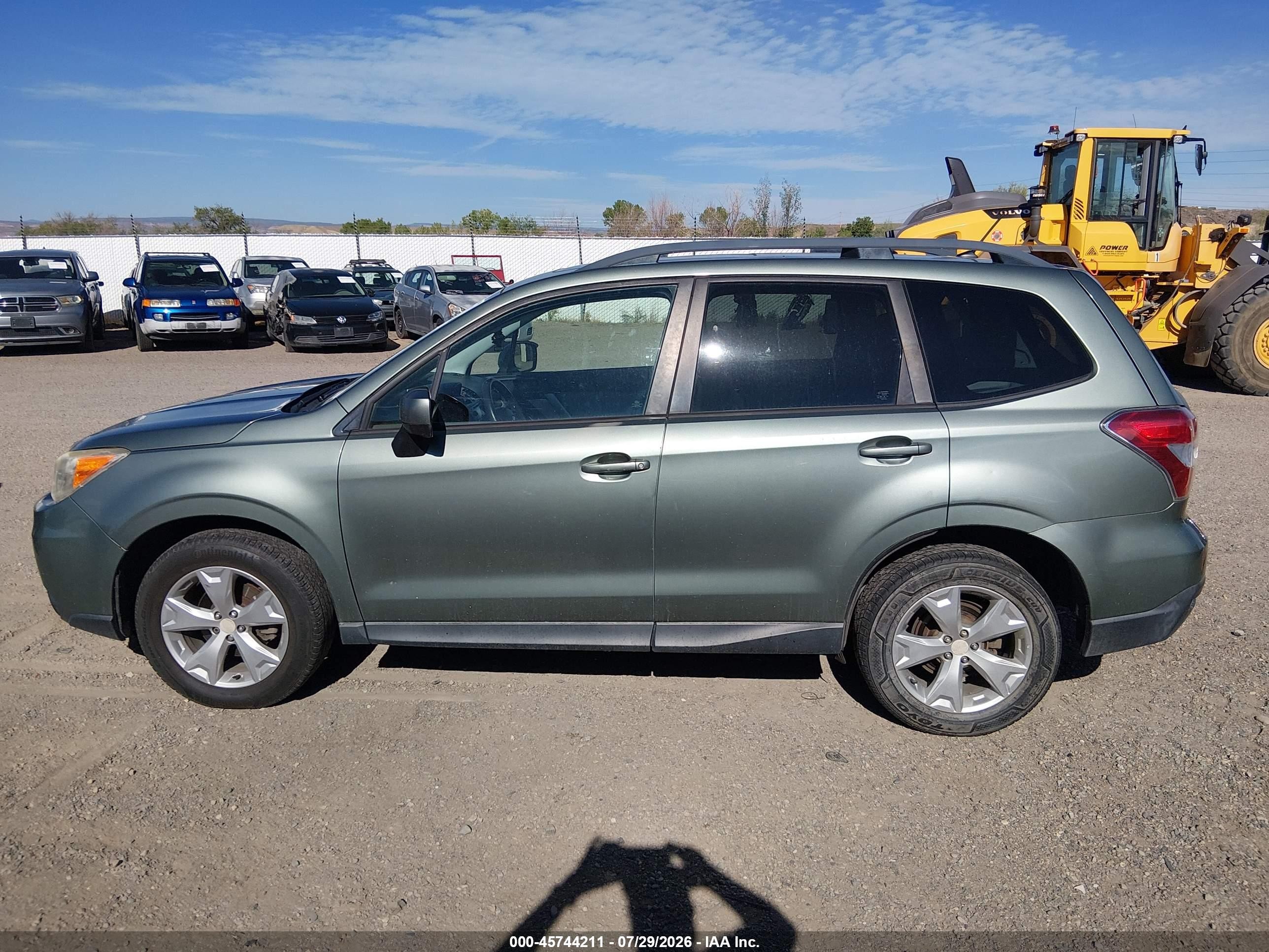 2015 Subaru Forester 2.5i Premium Green vin: JF2SJADC4FH479051