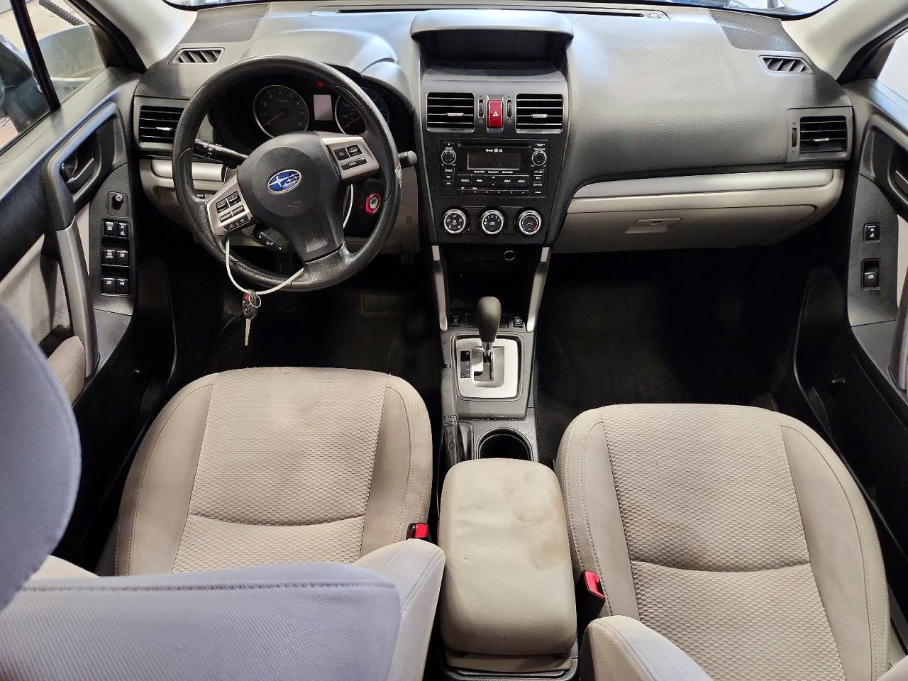 2015 Subaru Forester 2.5i Premium White vin: JF2SJADC4FH492186