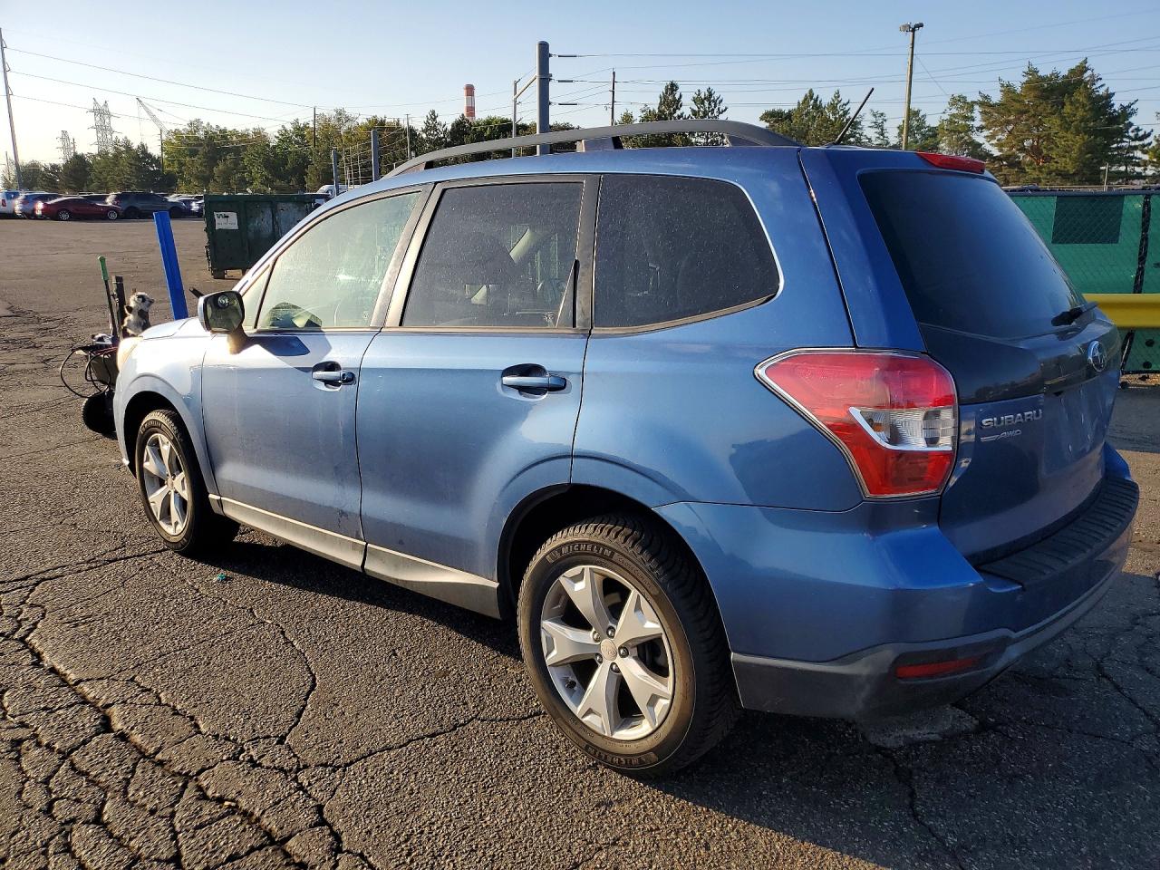 2015 Subaru Forester 2.5i Premium Blue vin: JF2SJADC4FH495024
