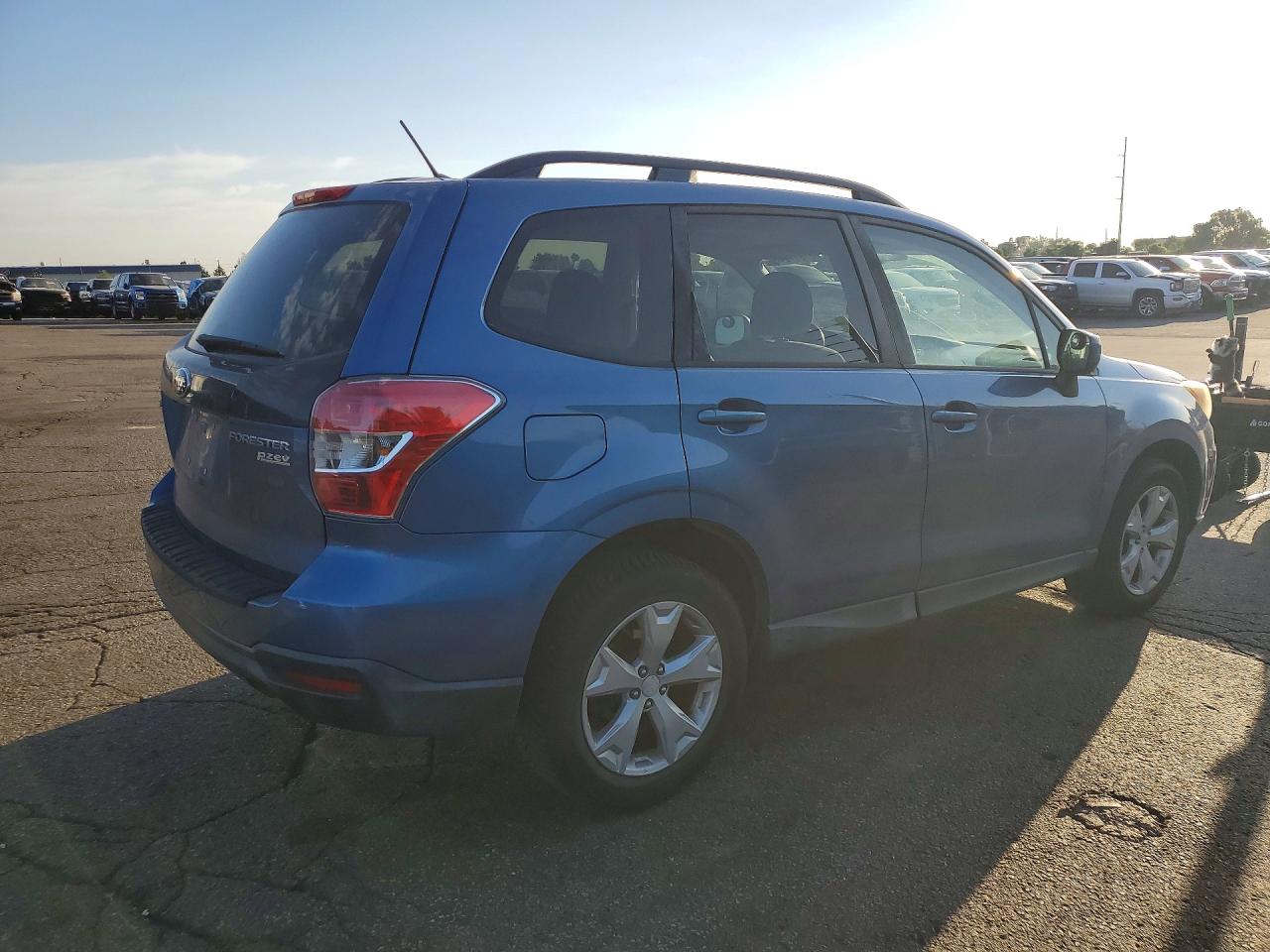 2015 Subaru Forester 2.5i Premium Blue vin: JF2SJADC4FH495024