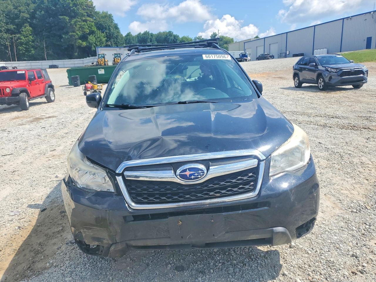 2015 Subaru Forester 2.5i Premium Черный vin: JF2SJADC4FH509116