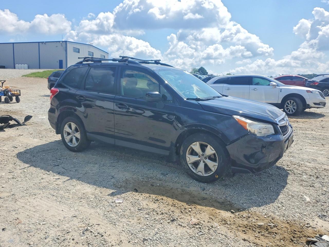 2015 Subaru Forester 2.5i Premium Черный vin: JF2SJADC4FH509116