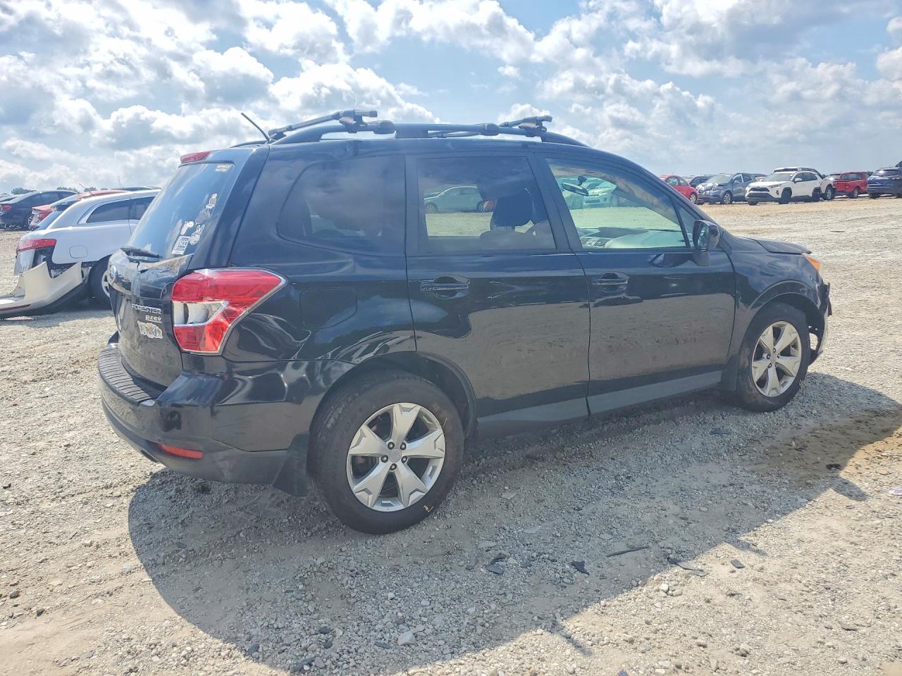 2015 Subaru Forester 2.5i Premium Черный vin: JF2SJADC4FH509116