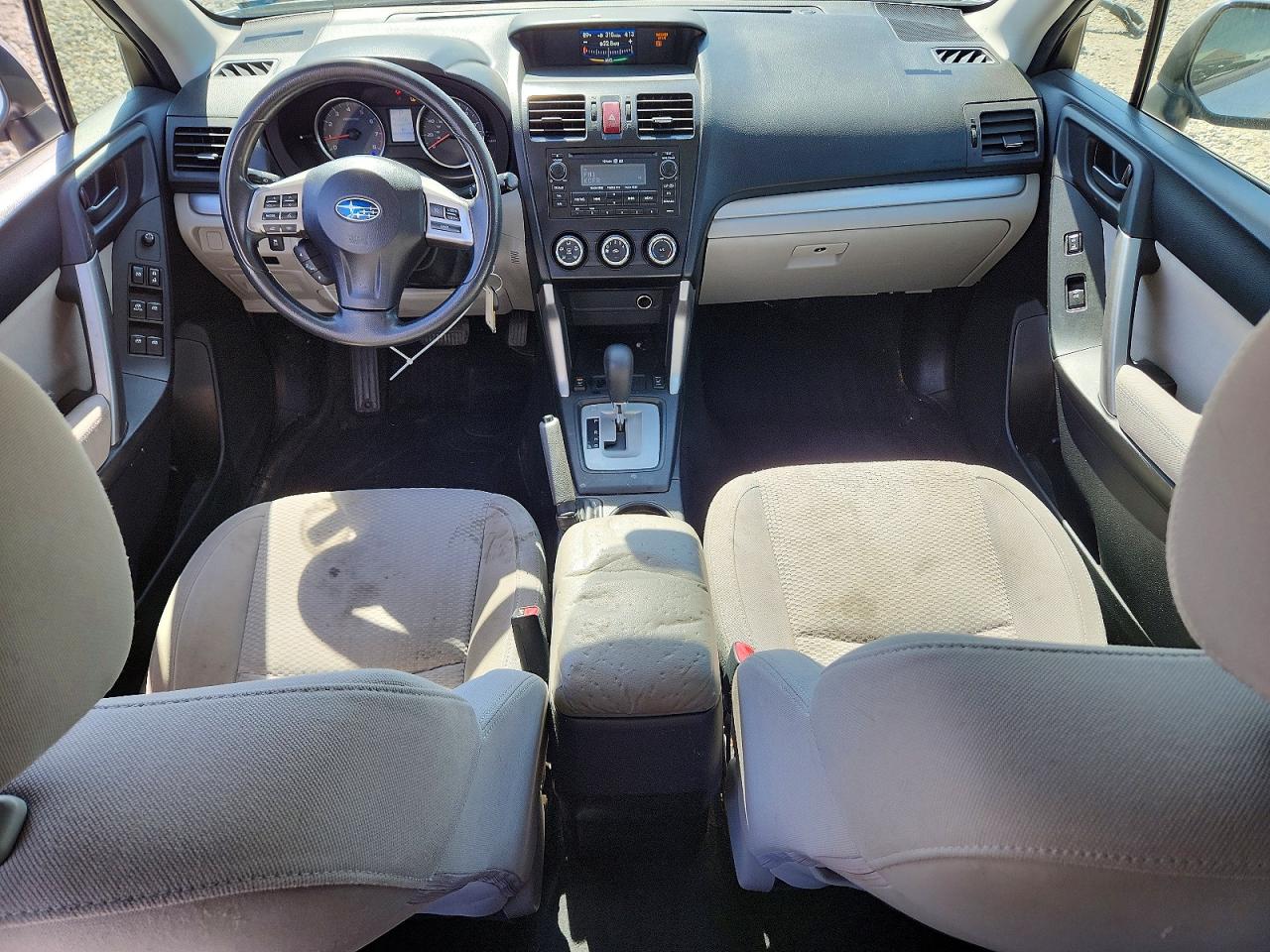 2015 Subaru Forester Premium+moonroof Silver vin: JF2SJADC4FH519838