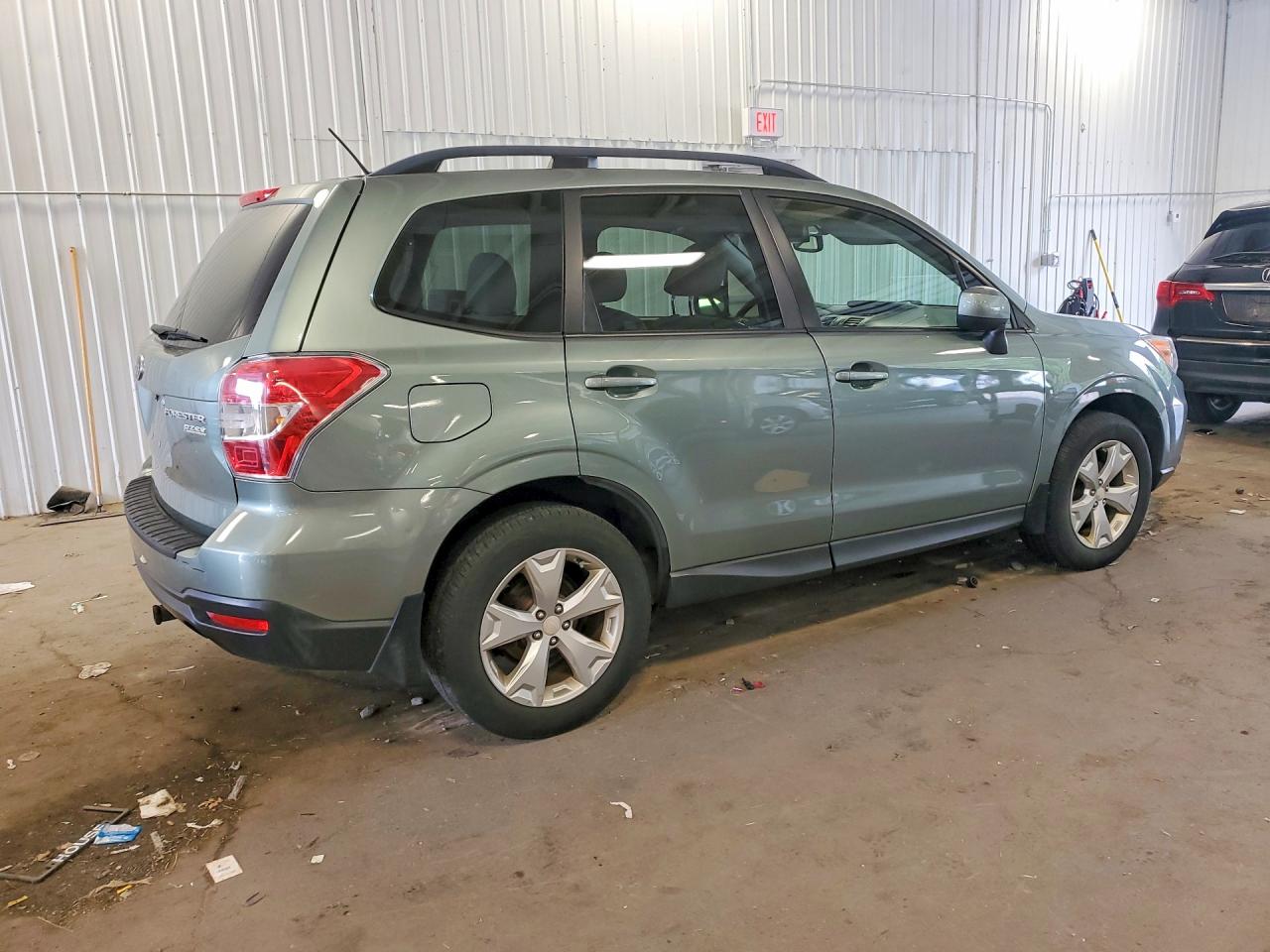 2015 Subaru Forester 2.5i Premium Green vin: JF2SJADC4FH584690