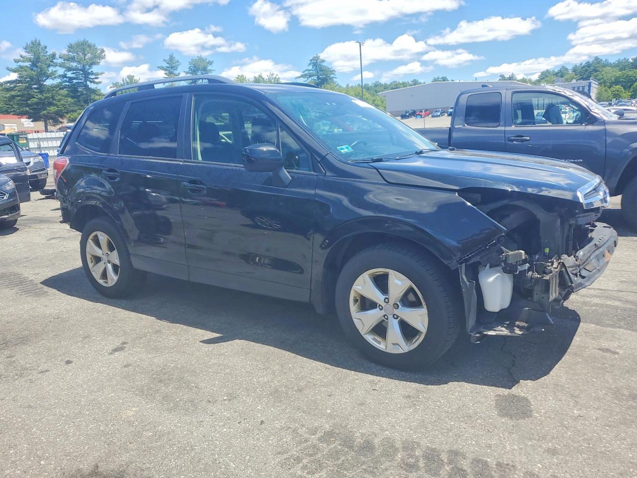 2015 Subaru Forester 2.5i Premium Black vin: JF2SJADC4FH816172