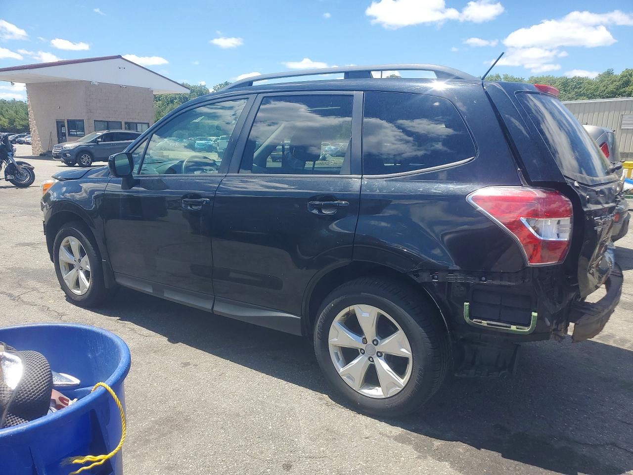 2015 Subaru Forester 2.5i Premium Black vin: JF2SJADC4FH816172