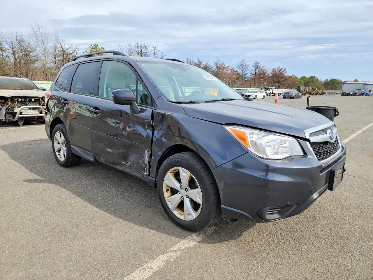 2015 Subaru Forester 2.5i Premium Black vin: JF2SJADC4FH836471