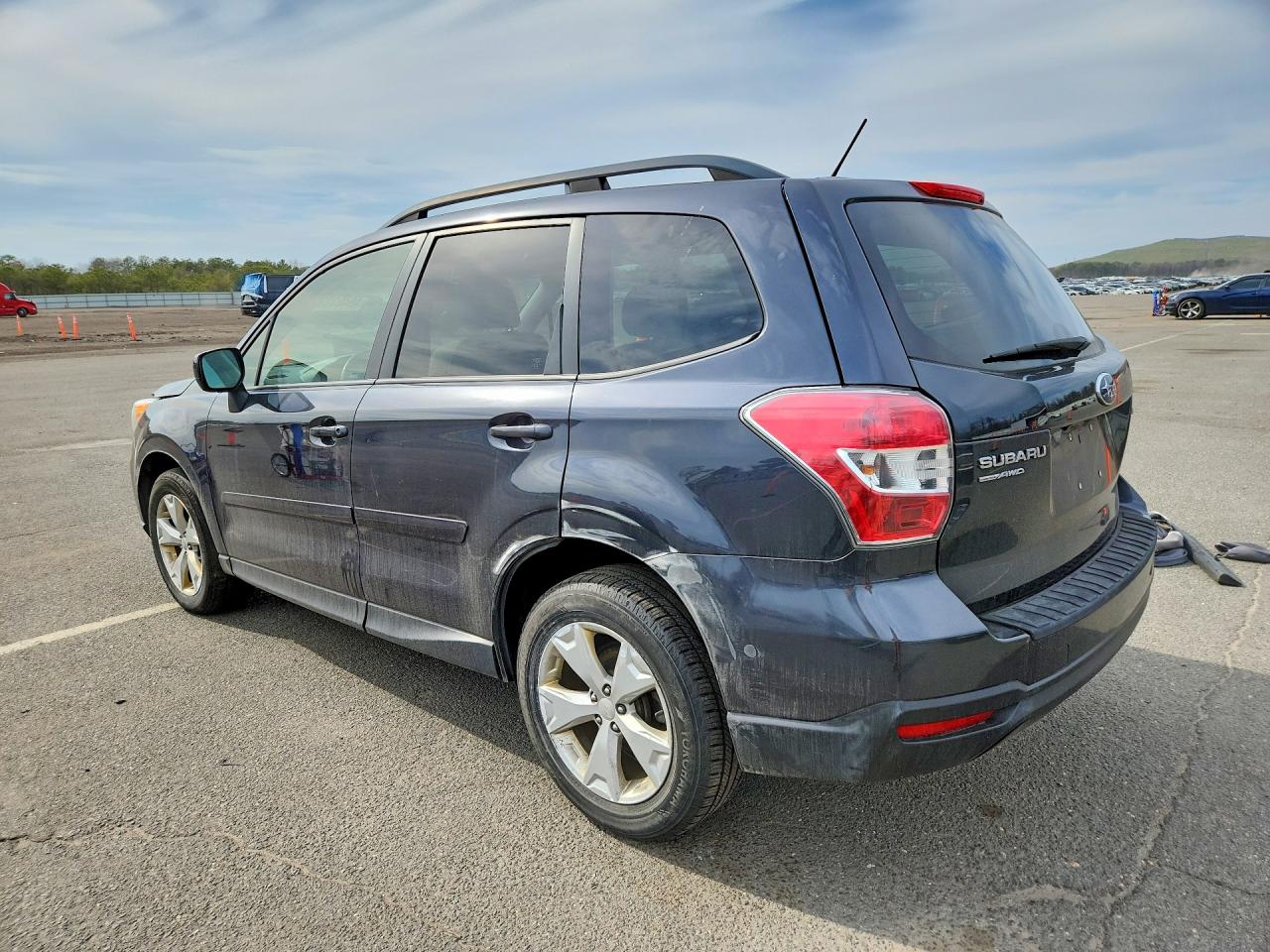 2015 Subaru Forester 2.5i Premium Black vin: JF2SJADC4FH836471
