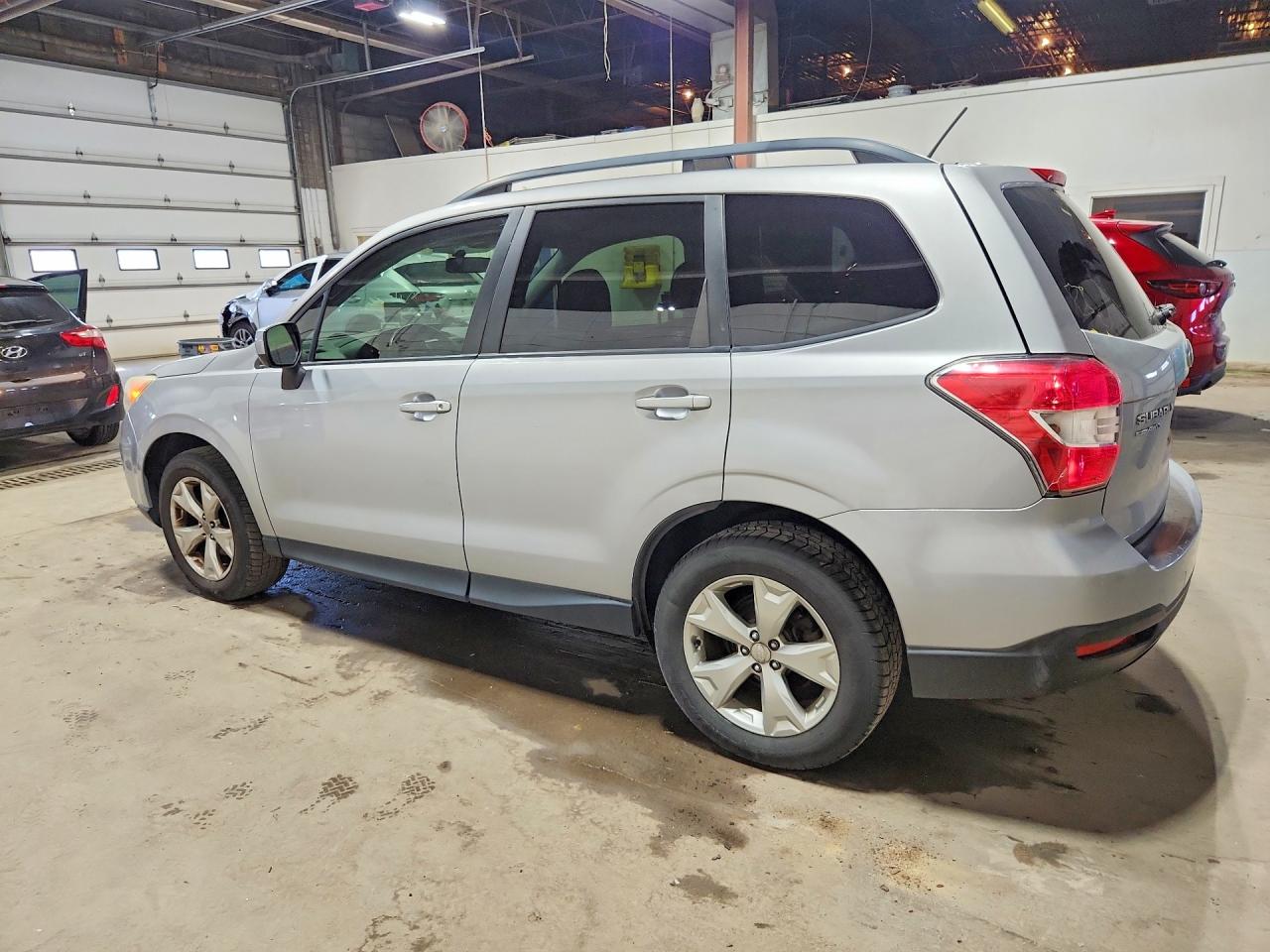 2014 Subaru Forester 2.5i Premium Silver vin: JF2SJADC5EH403062